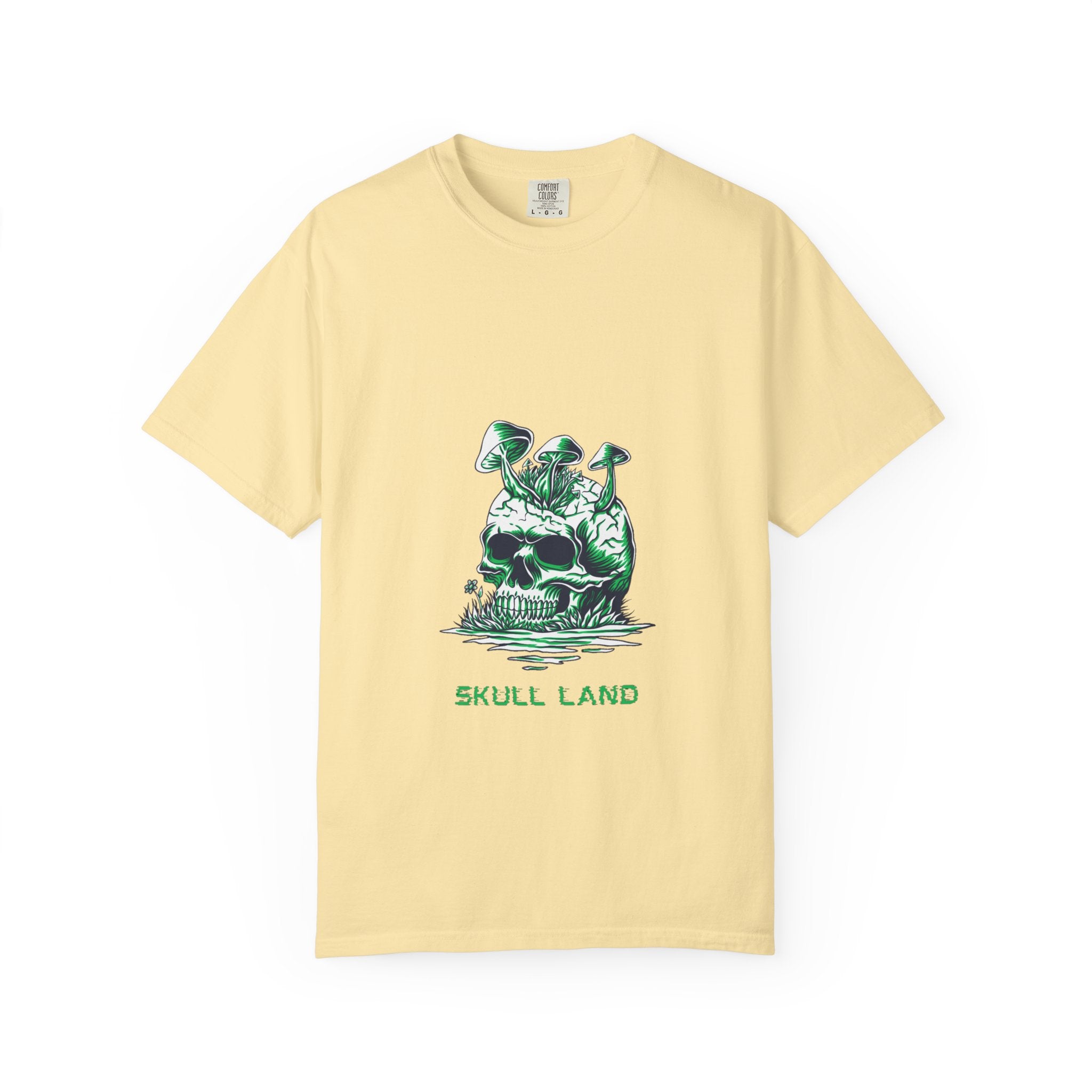 Unisex Skull Land T-Shirt - Cool Design for Eco-Conscious Trendsetters