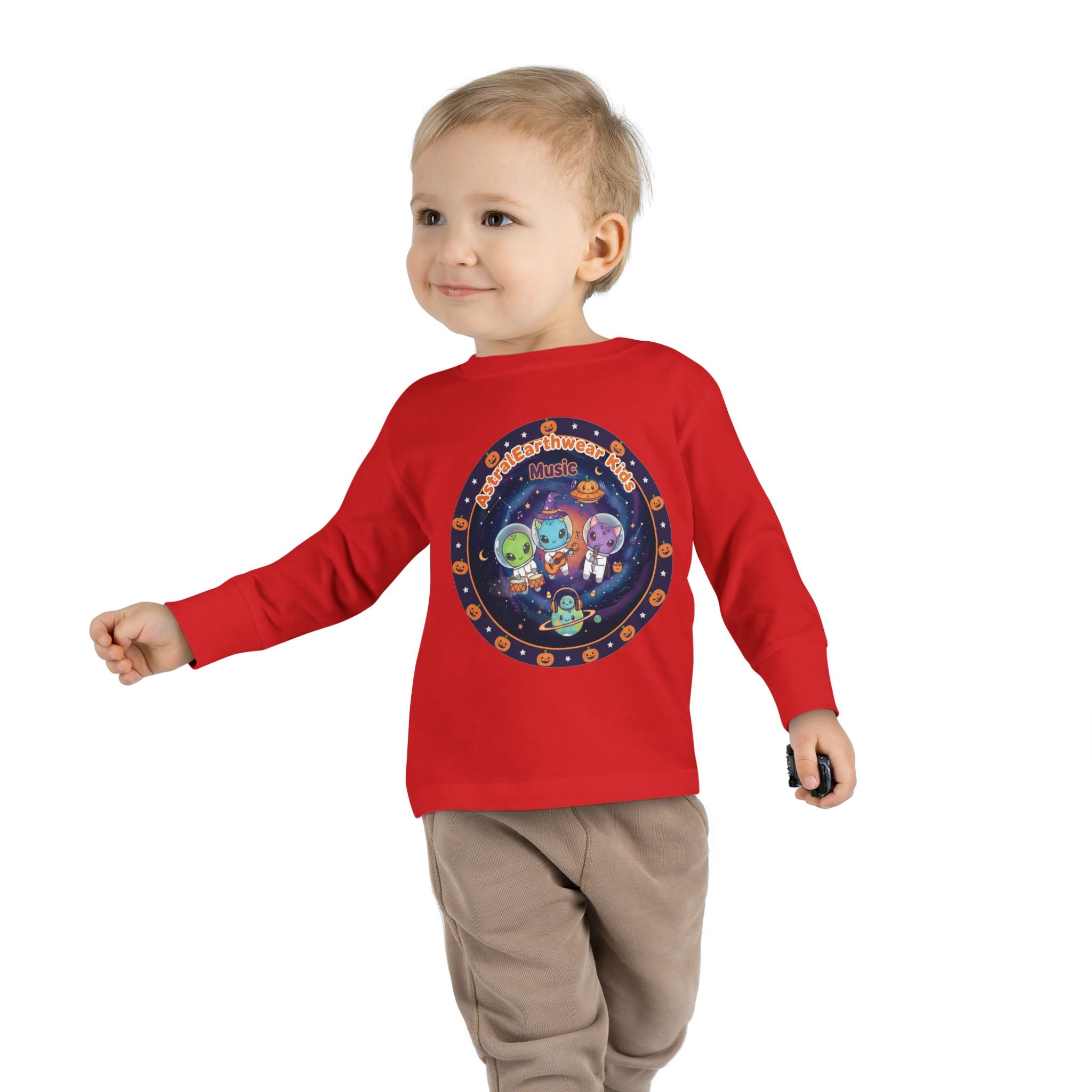 Cosmic Adventure Toddler Tee - Cute Alien Print for Kids, Perfect for Birthdays, Dress Up, Playtime, Everyday Wear, Space Theme