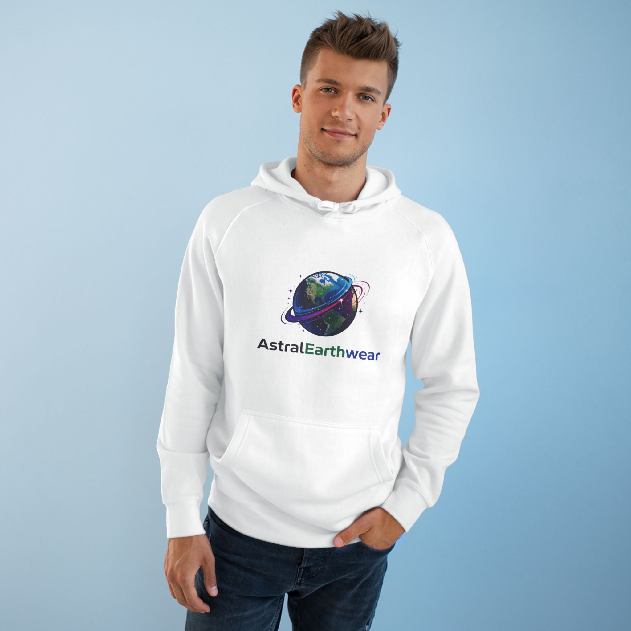 Astral Earth Hoodie - Unisex, Trendy Graphic Sweatshirt for Nature Lovers, Cozy Casual Wear for Festivals, Perfect Gift