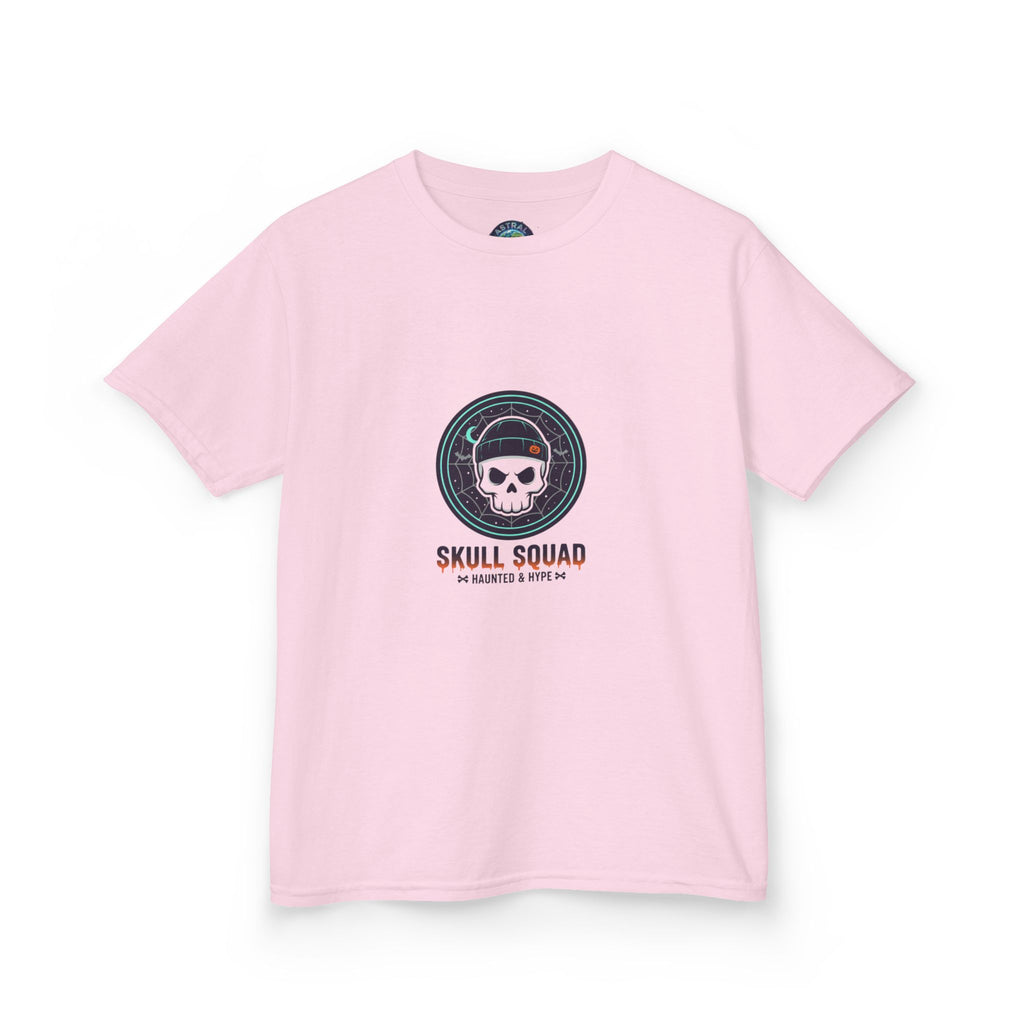 Cool Kids Skull Squad Tee, Youth Graphic T-Shirt, Halloween Shirt, Trendy Kids Apparel, Skull Lover Gift, Fun Casual Wear