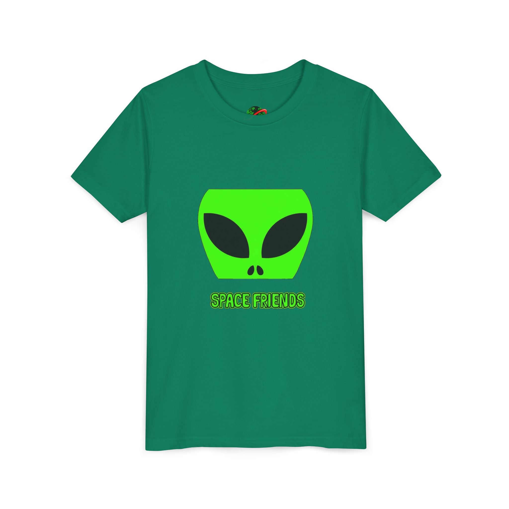 Space Friends Youth Tee, Alien Graphic T-Shirt, Fun Kids Tee, Science Fiction Gift, Space Lover Shirt