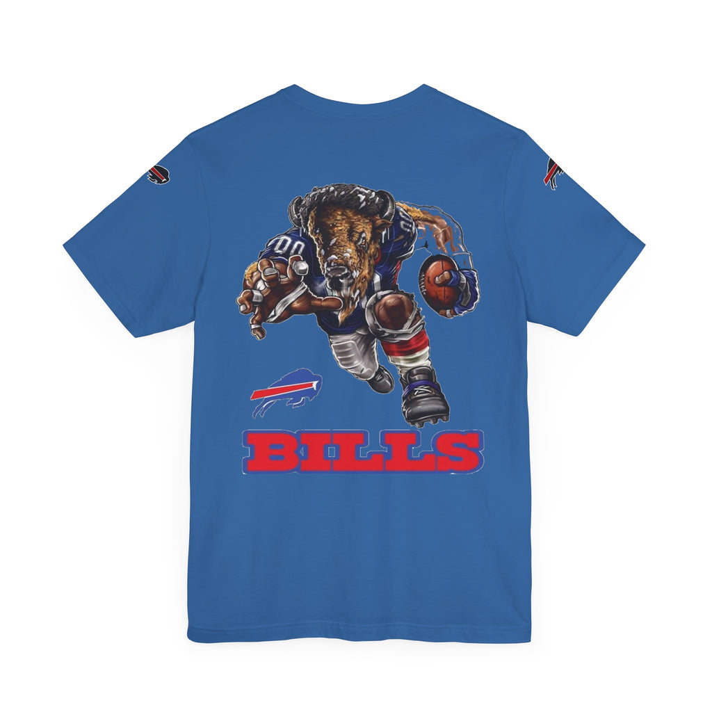 New York City & Bills Graphic Tee - Unisex Jersey Short Sleeve Shirt for Sports Fans