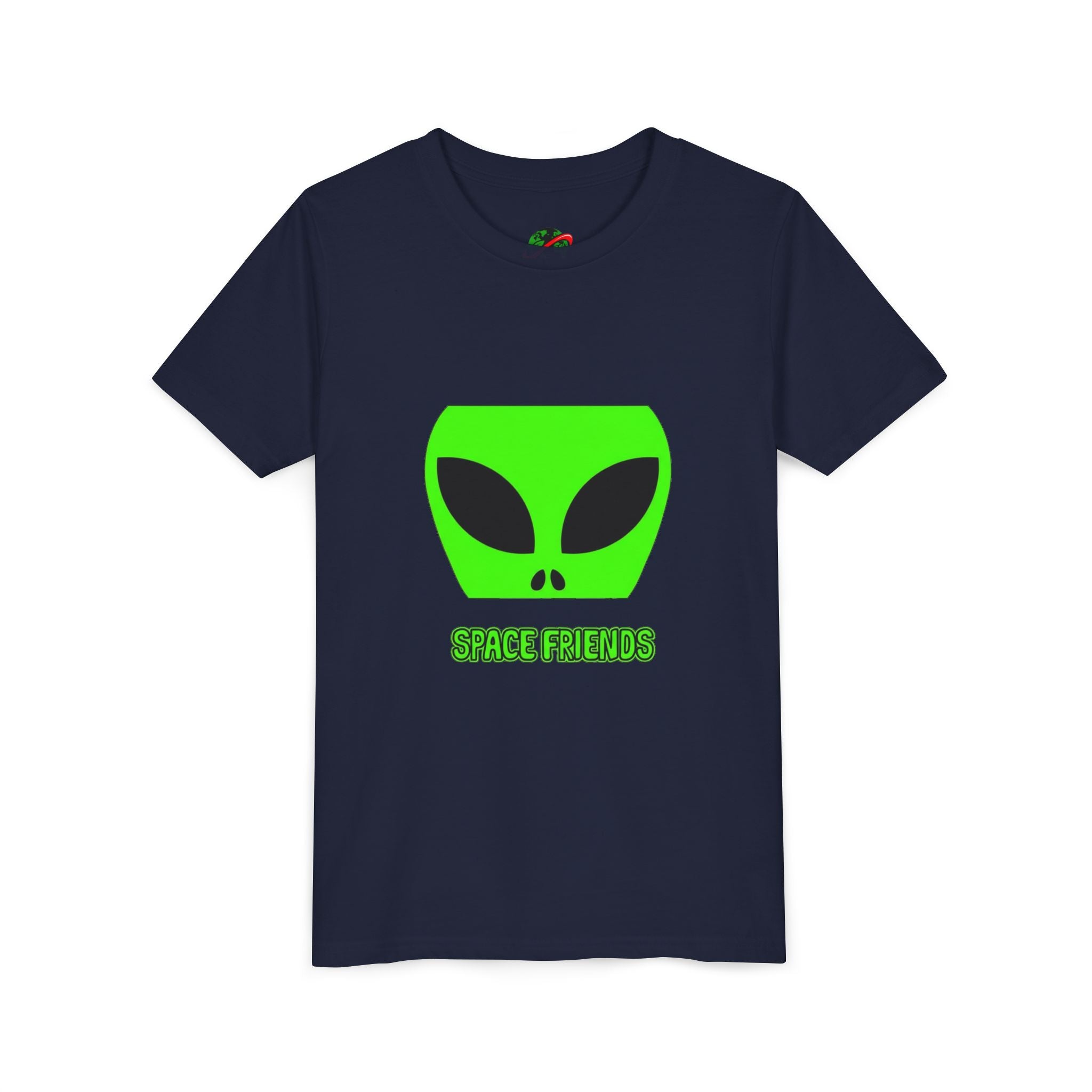 Space Friends Youth Tee, Alien Graphic T-Shirt, Fun Kids Tee, Science Fiction Gift, Space Lover Shirt