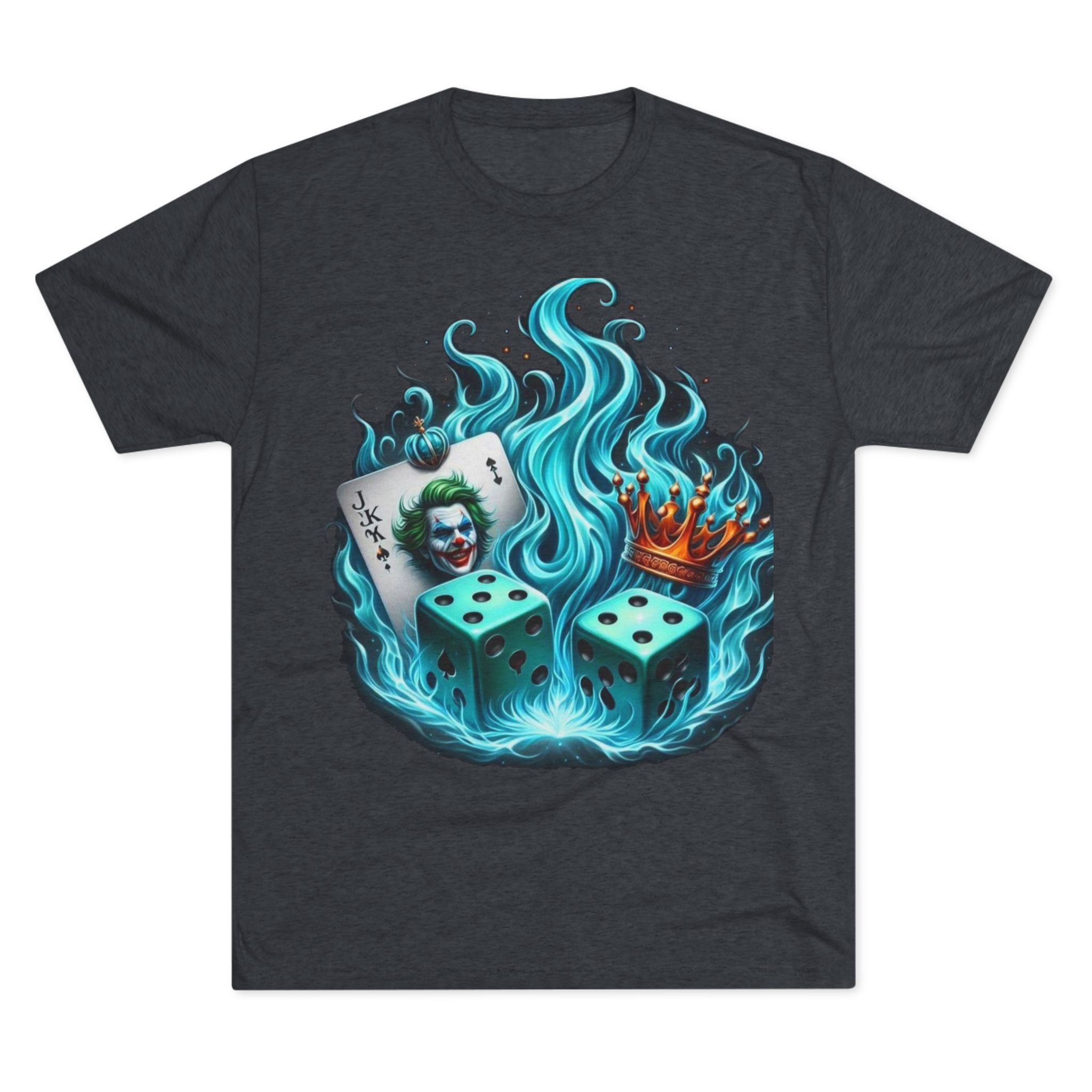 Gaming-Inspired Crew Tee: Joker Design, Cool Graphic T-Shirt, Casual Wear for Gamers, Perfect Gift for Game Night, Unique Collectible
