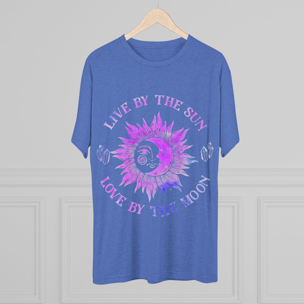 Live By The Sun, Love By The Moon T-Shirt, Unisex Graphic Tee, Astrology Shirt, Spiritual Apparel, Gift for Star Lovers