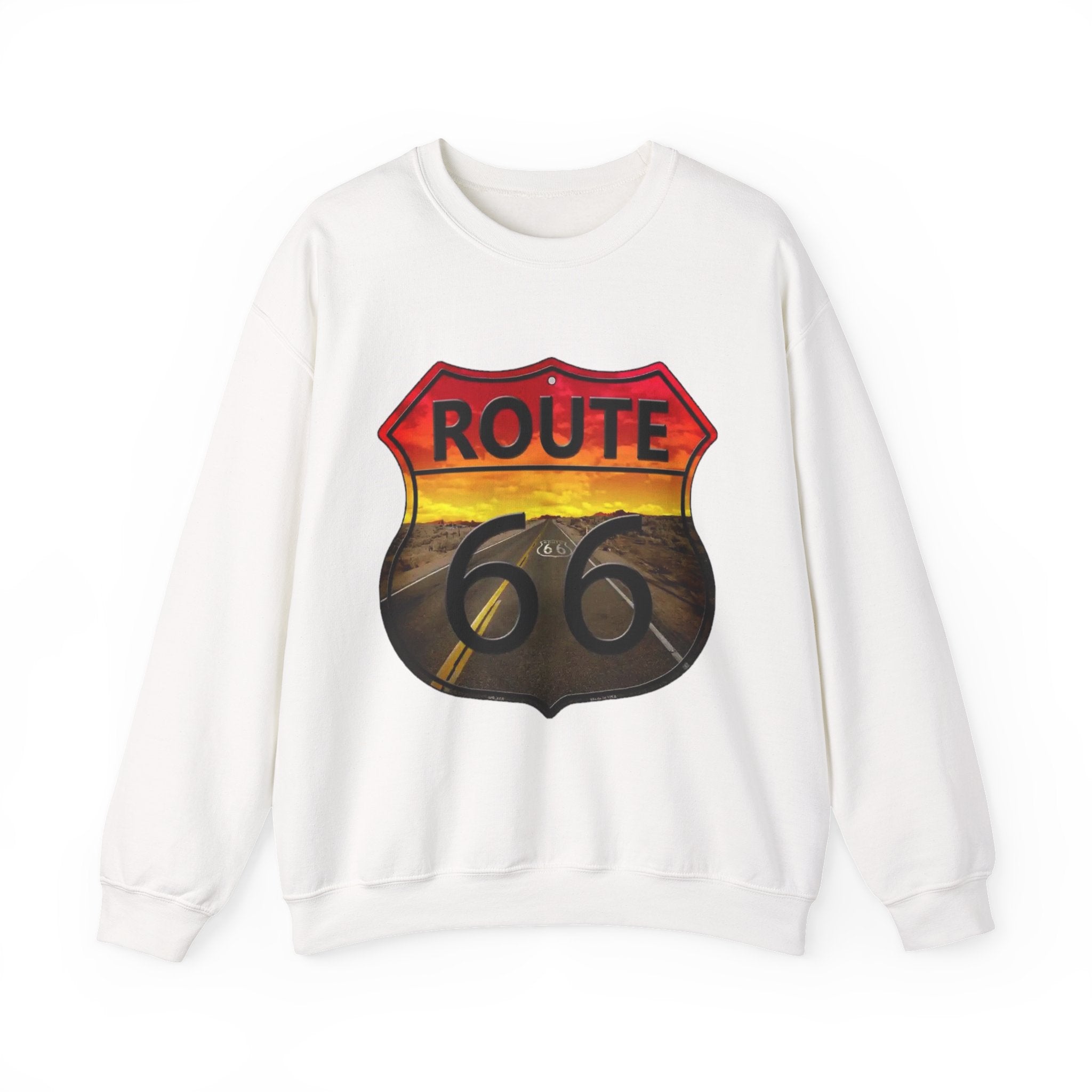Route 66 Adventure Crewneck Sweatshirt - Unisex Heavy Blend™