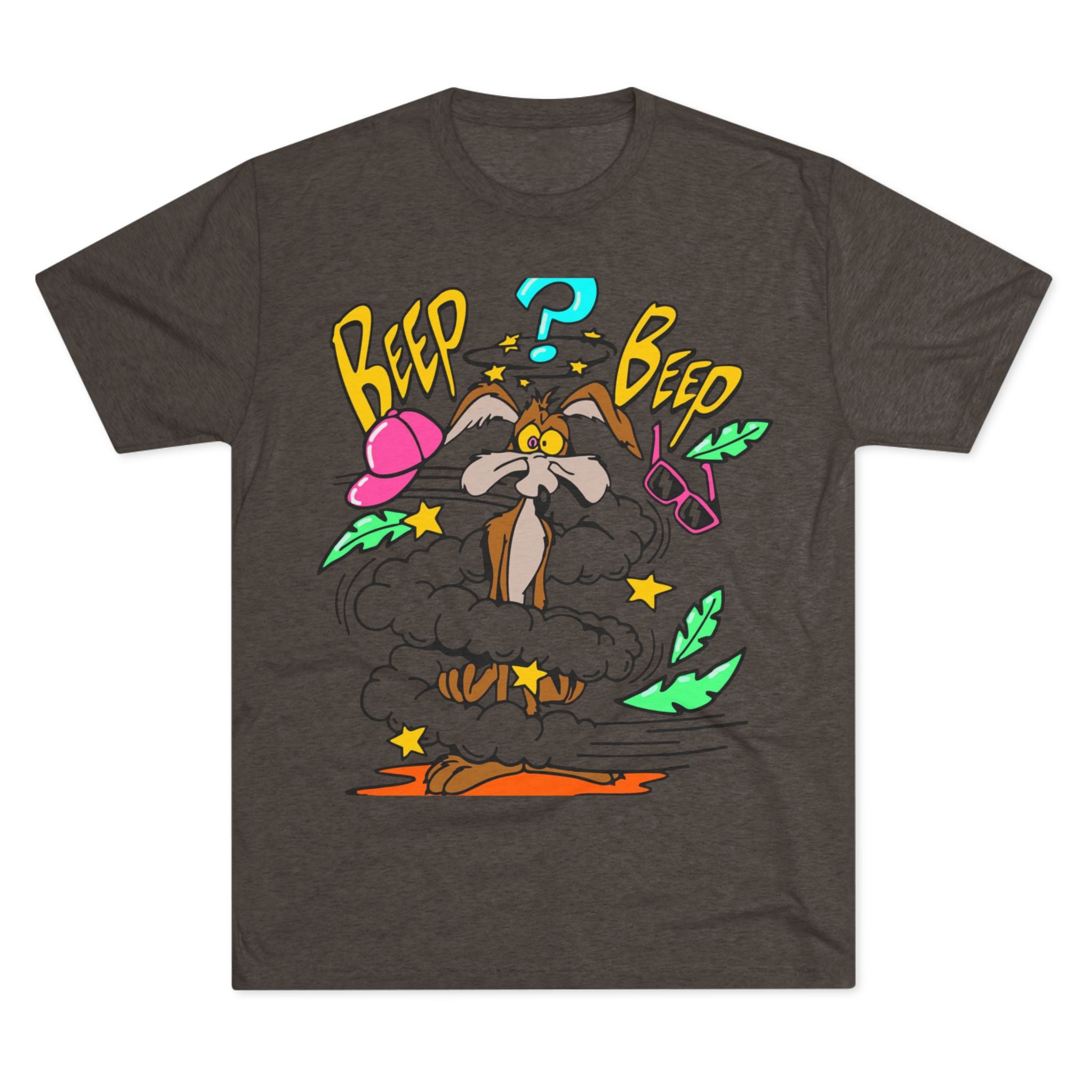 Fun Cartoon Tee, Comfy Graphic T-Shirt, Unisex Humor Shirt, Cute Animal Design Top, Gift for Animal Lovers