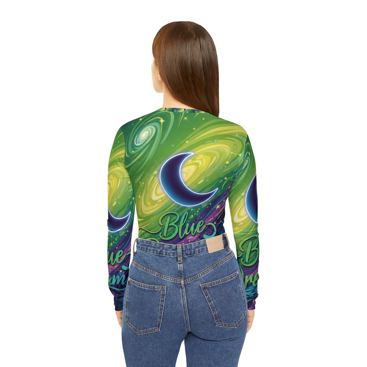 Women's Long Sleeve V-neck Shirt (AOP)