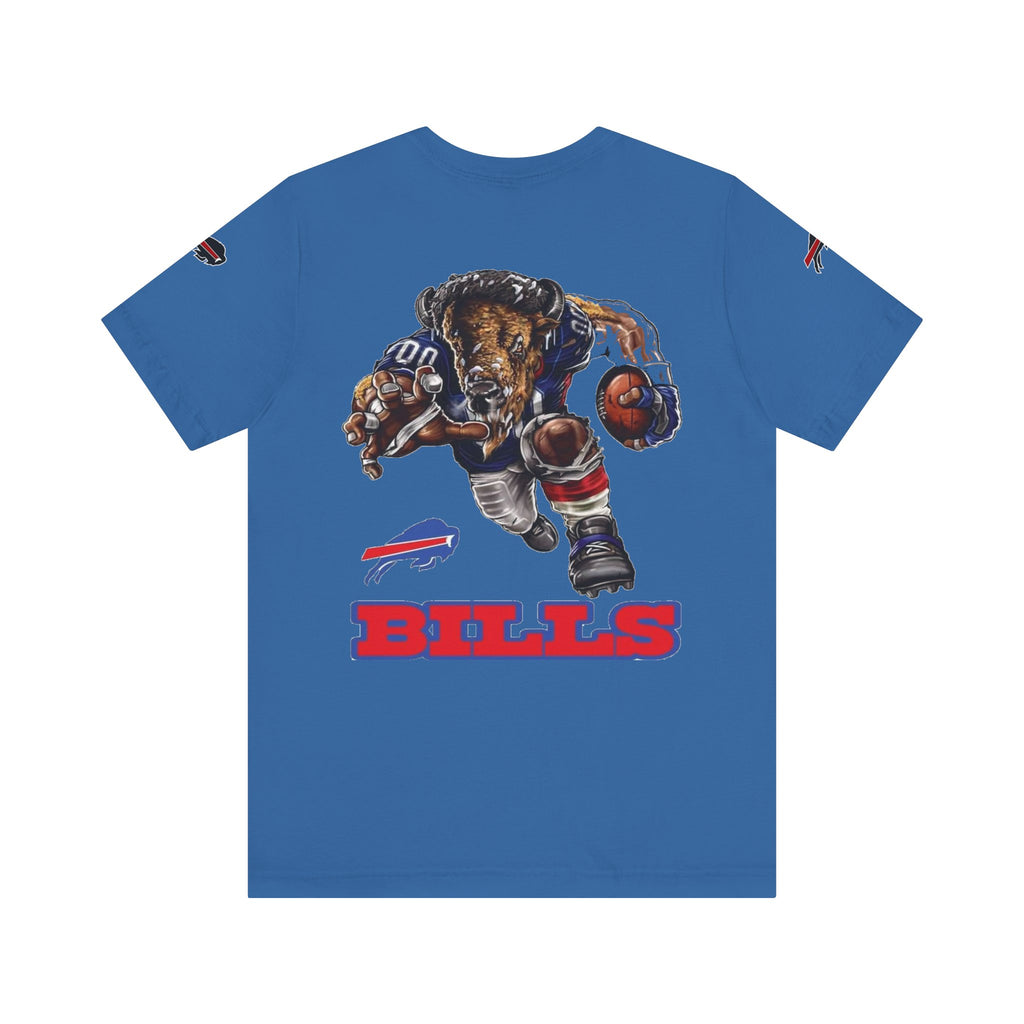New York City & Bills Graphic Tee - Unisex Jersey Short Sleeve Shirt for Sports Fans