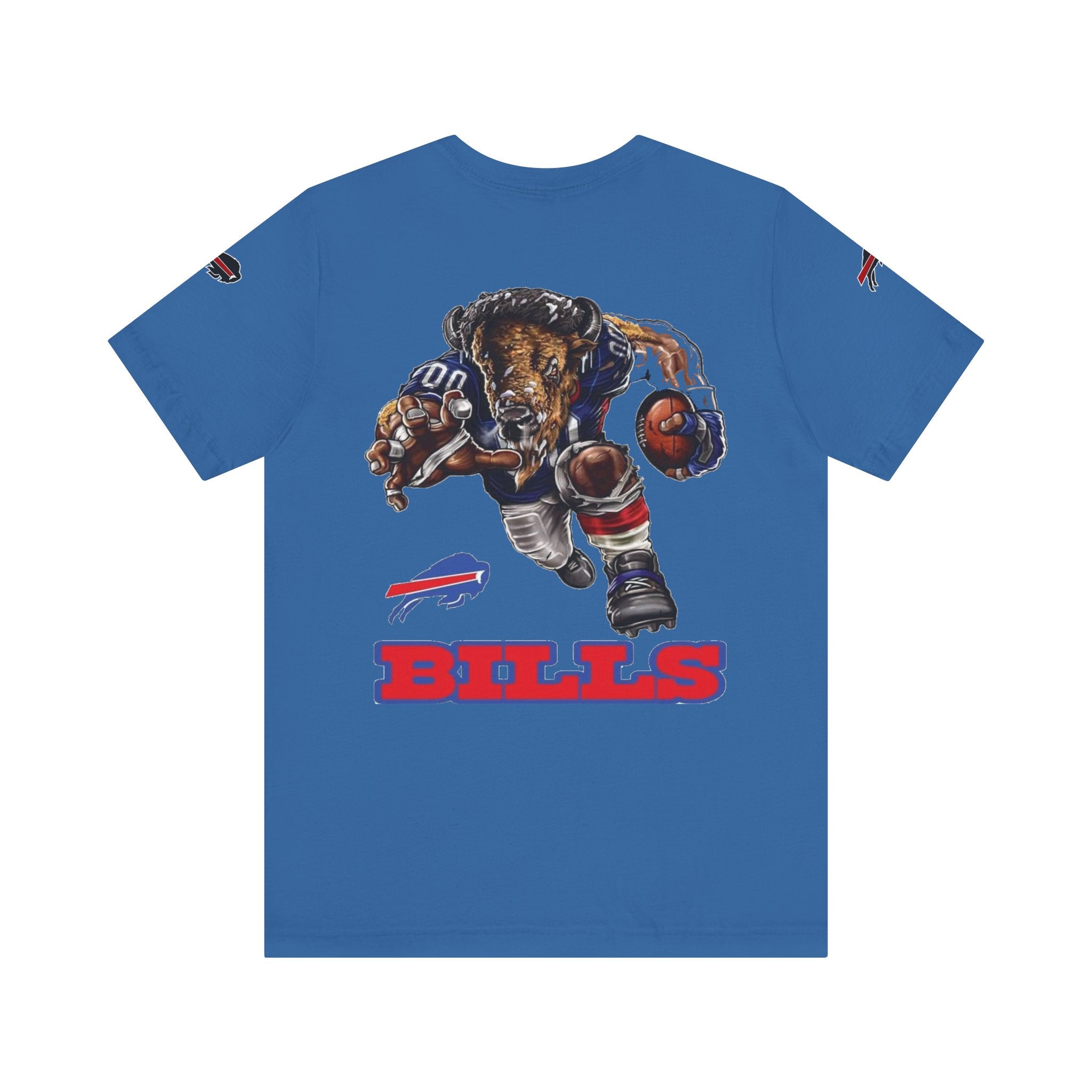 New York City & Bills Graphic Tee - Unisex Jersey Short Sleeve Shirt for Sports Fans