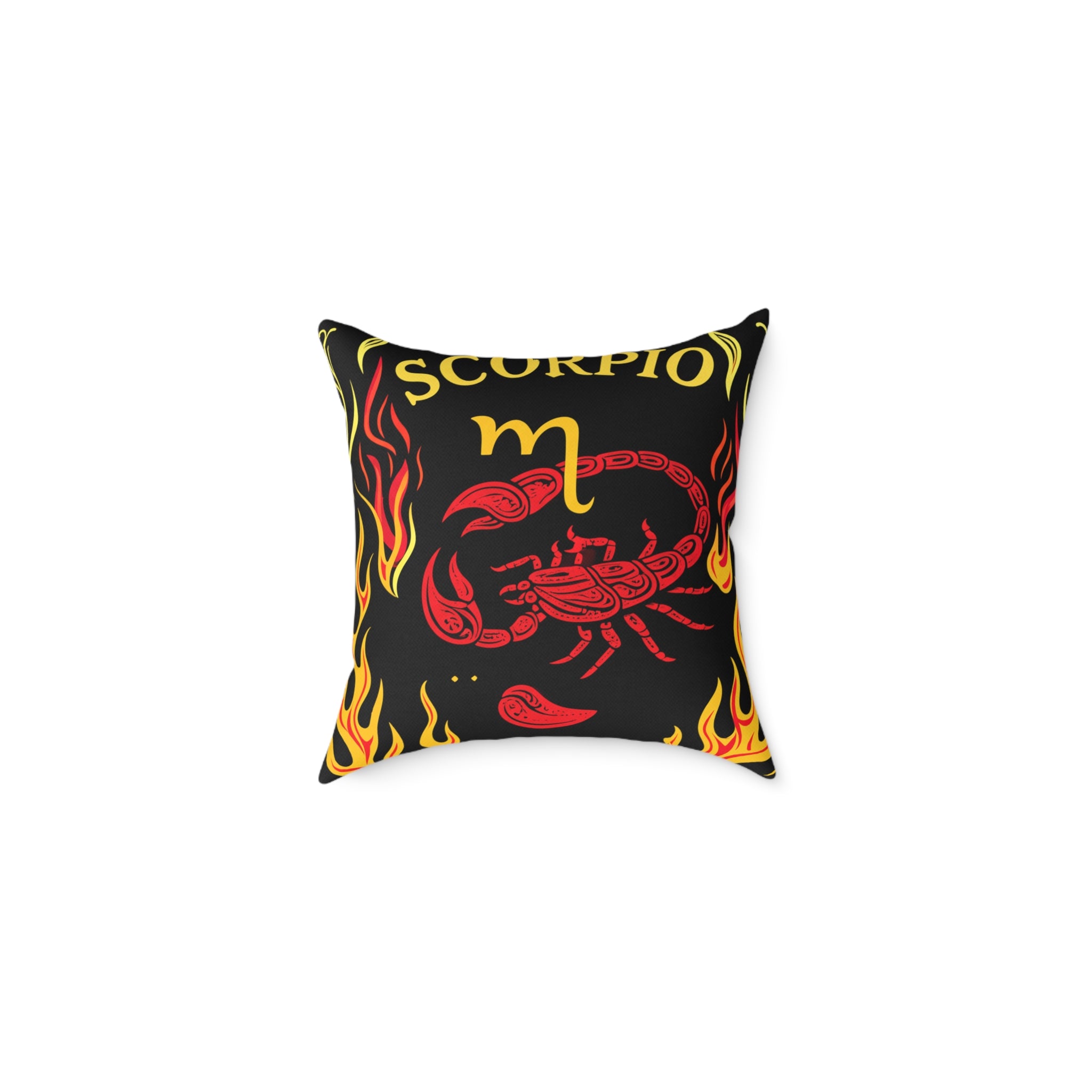 Scorpio Zodiac Pillows, Astrology Home Decor, Unique Gifts for Scorpio Season, Decorative Throw Cushion, Personalized Astrological Gift