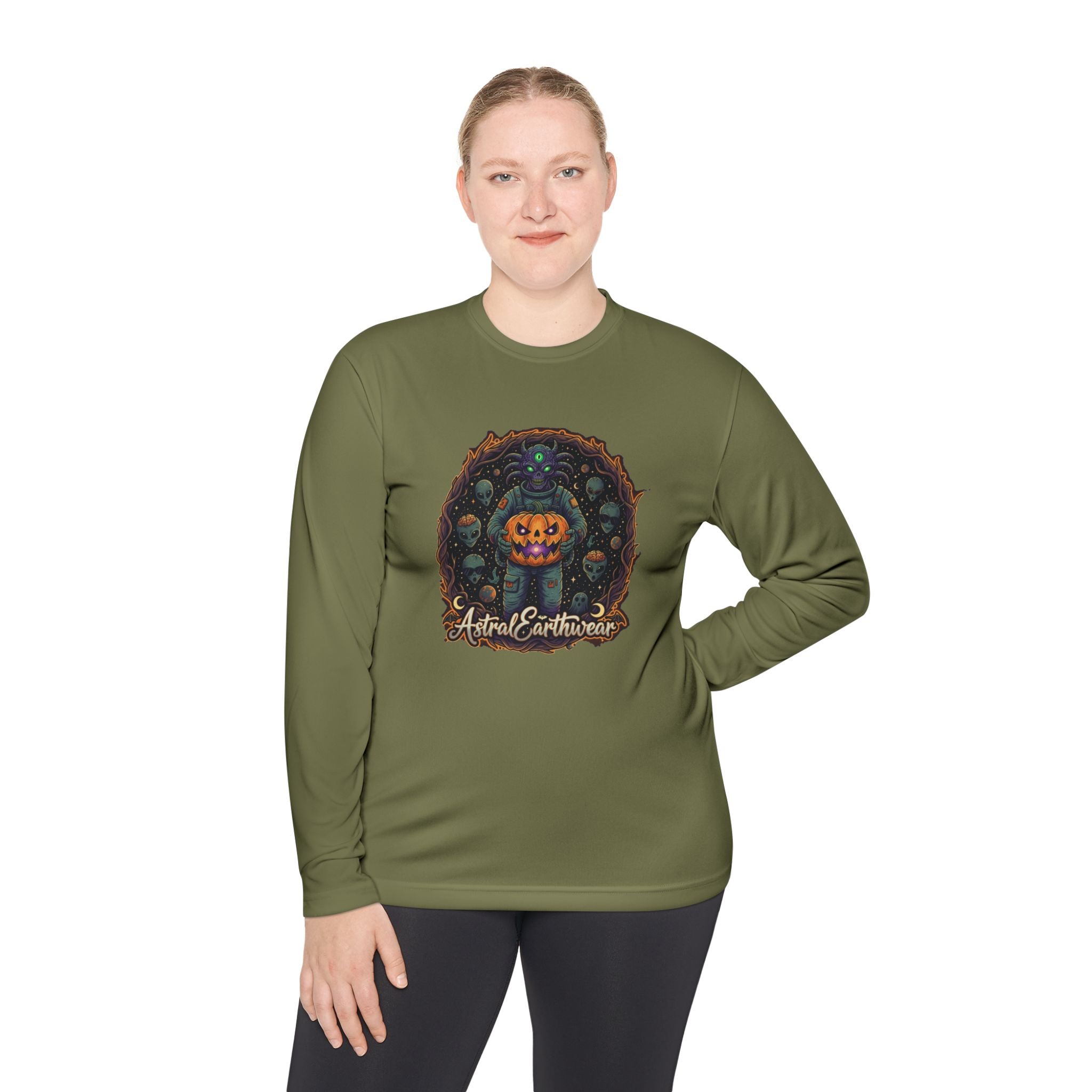 Autumn Vibes Long Sleeve Tee - Cozy Unisex Shirt, Fall Fashion, Halloween Ready, Perfect Gift for Pumpkin Lovers, Seasonal Comfort