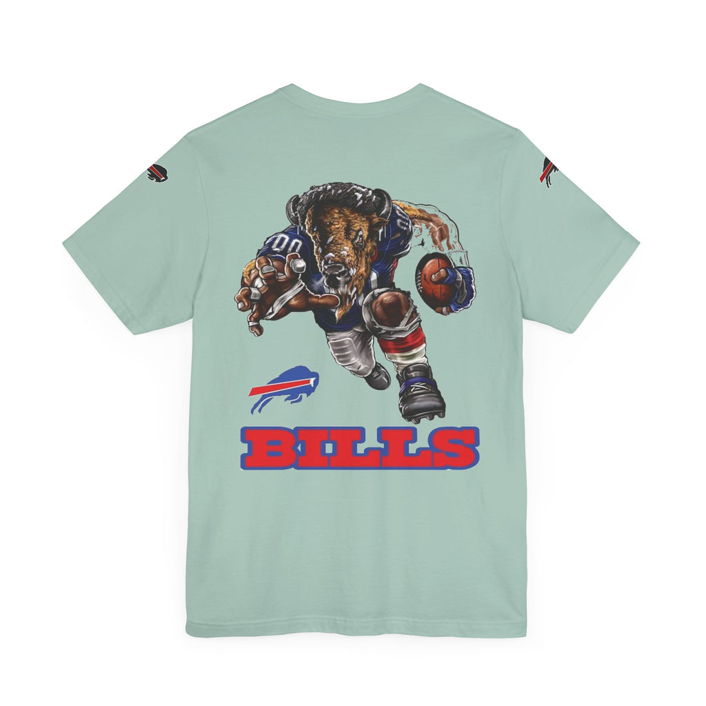 New York City & Bills Graphic Tee - Unisex Jersey Short Sleeve Shirt for Sports Fans