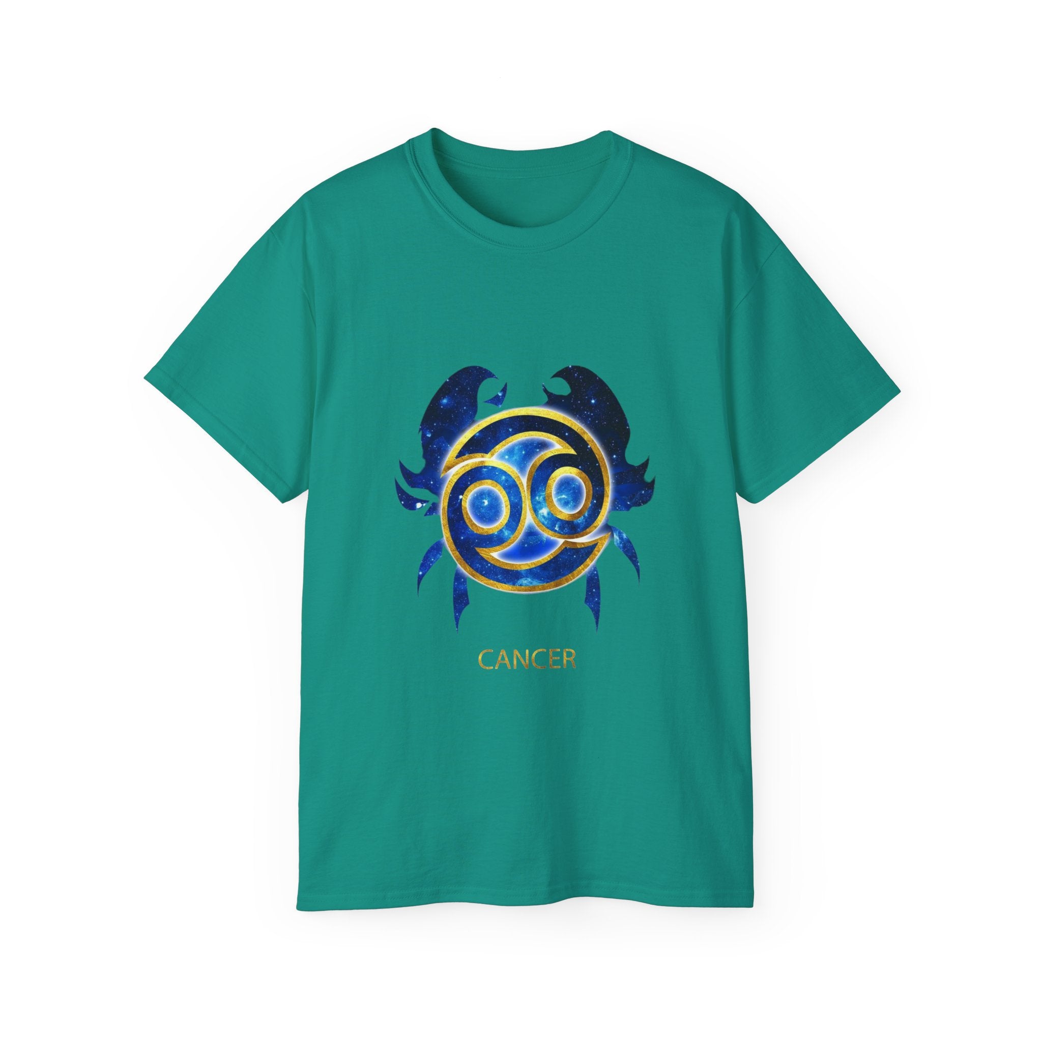Cancer Zodiac Tee, Unisex Cotton T-Shirt, Astrology Gift, Horoscope Shirt, Birthday Outfit, Celestial Apparel