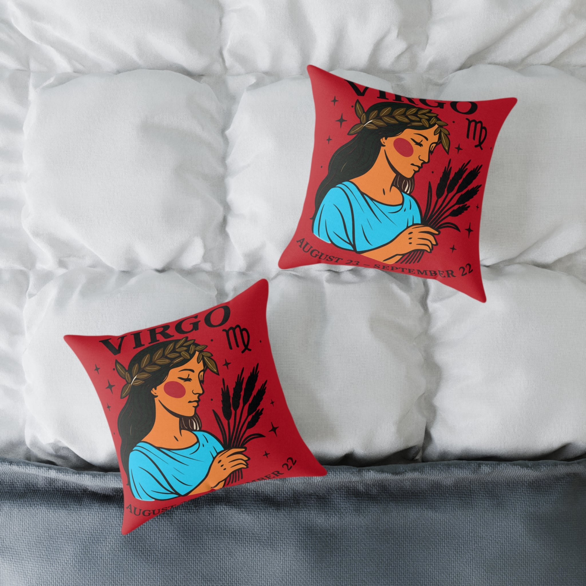 Square Poly Canvas Pillow