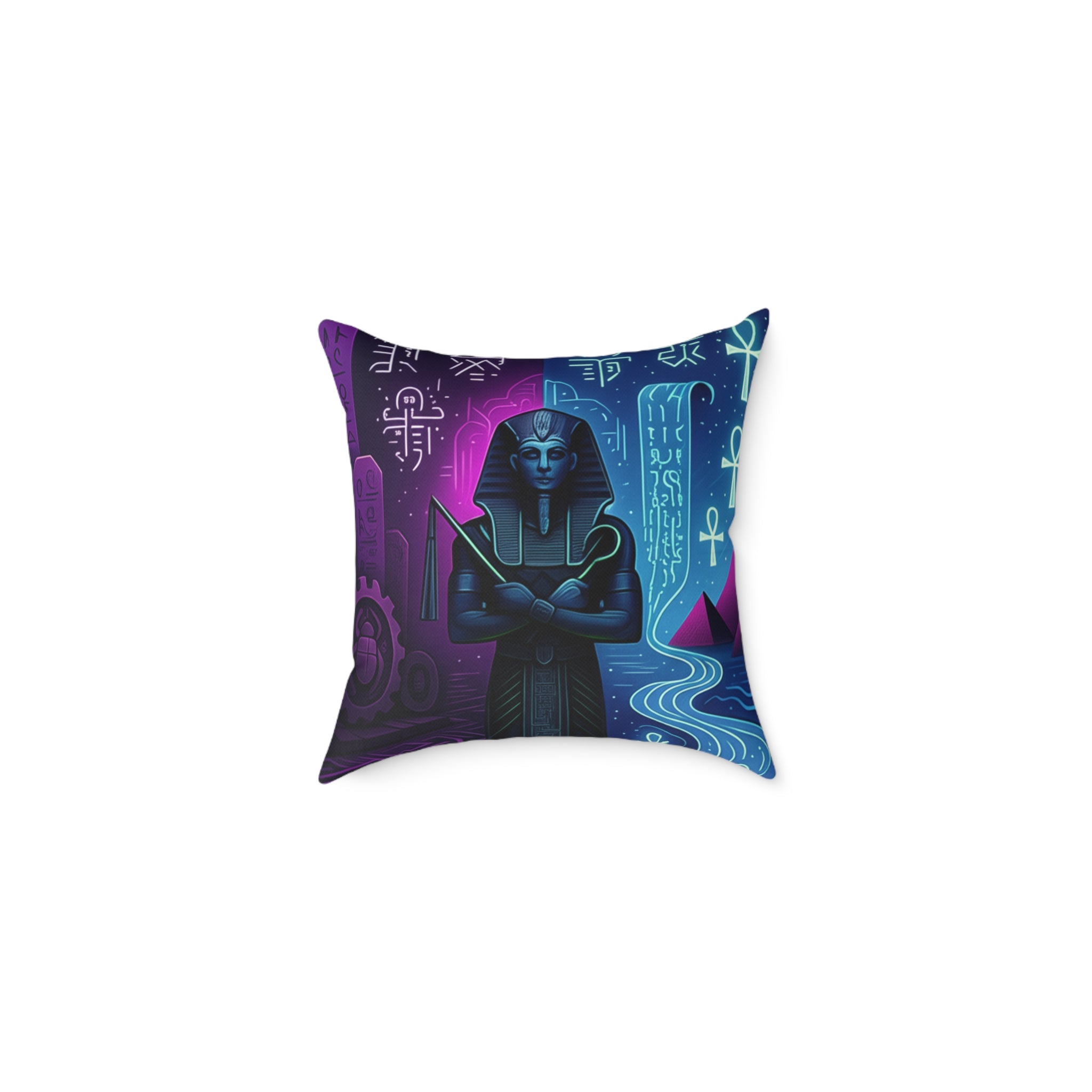 Square Poly Canvas Pillow