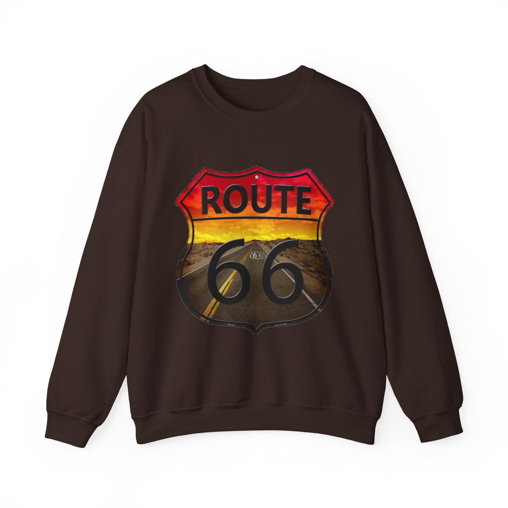 Route 66 Adventure Crewneck Sweatshirt - Unisex Heavy Blend™