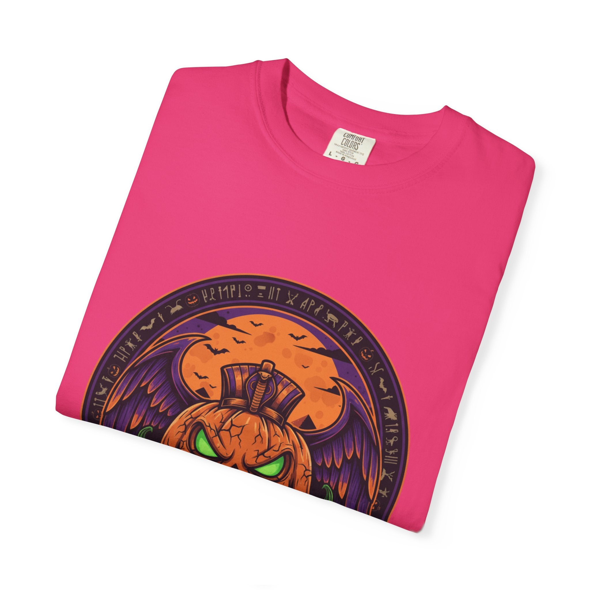 Harvest of Horrors Unisex T-shirt | Halloween Apparel, Spooky Graphic Tee, Fall Fashion, Pumpkin Shirt, October Outfit