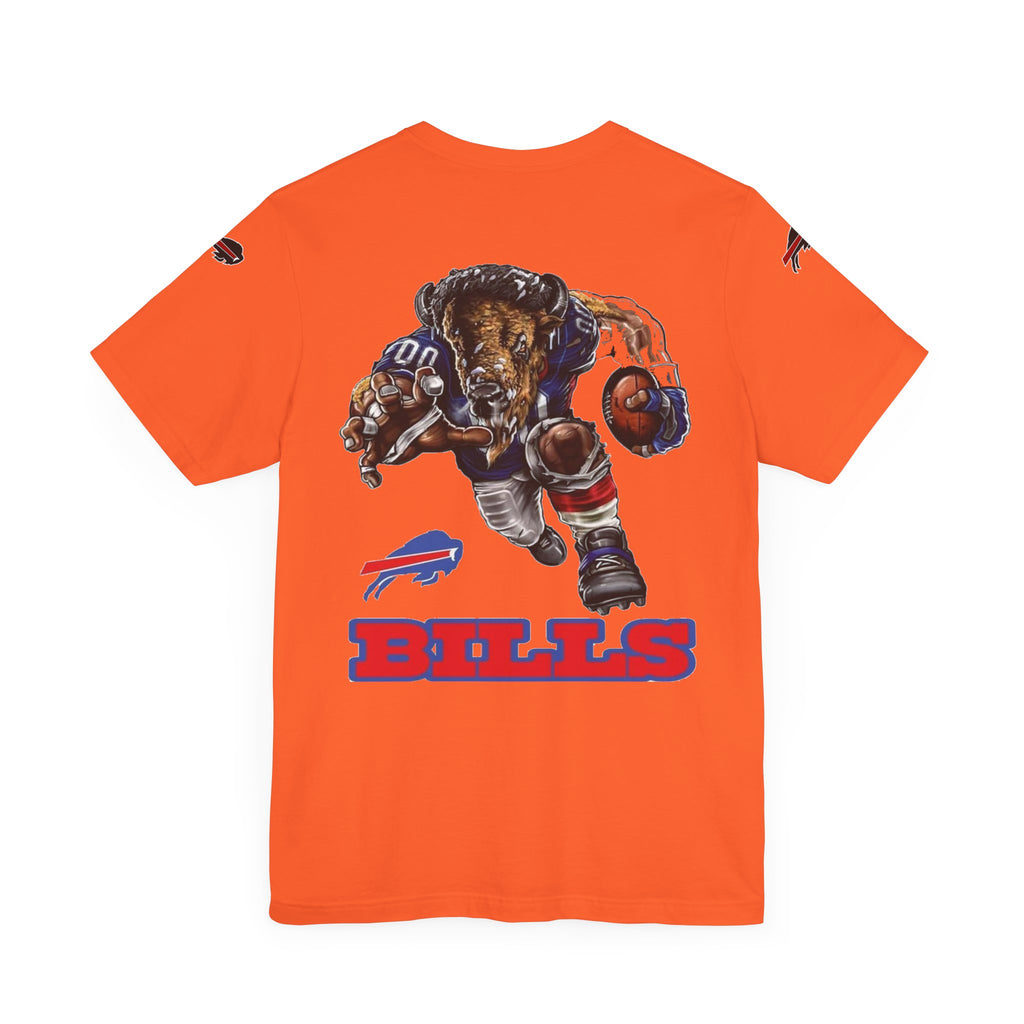 New York City & Bills Graphic Tee - Unisex Jersey Short Sleeve Shirt for Sports Fans