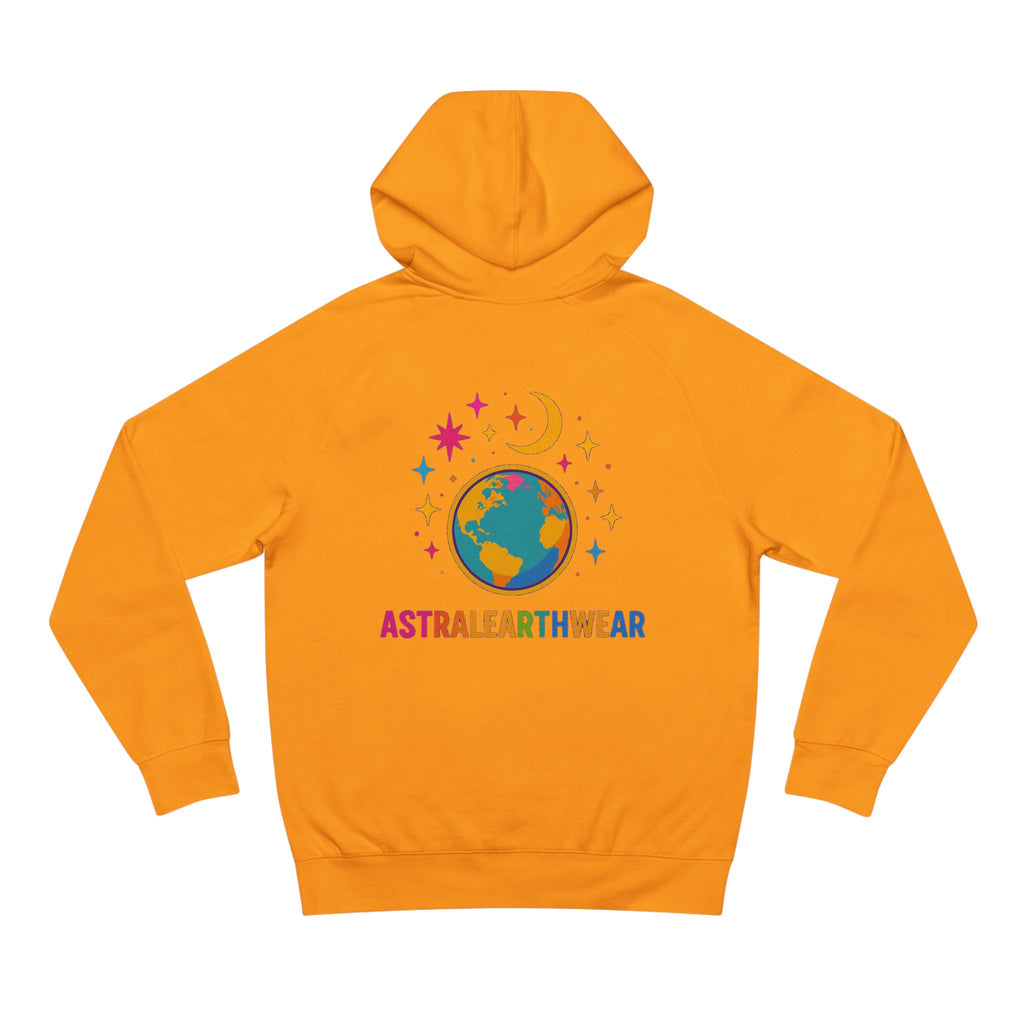 Astral Earthwear Unisex Hoodie, Cozy Gift for Space Lovers, Astrology Apparel, Everyday Sweatshirt, Ideal for Birthdays