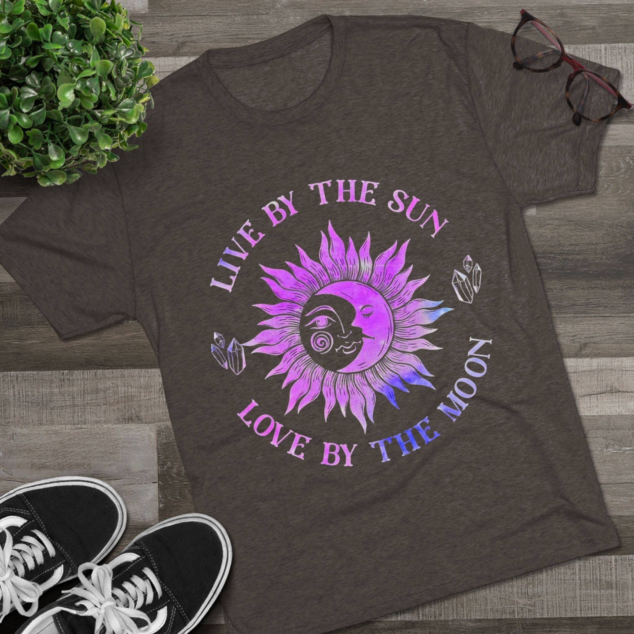 Live By The Sun, Love By The Moon T-Shirt, Unisex Graphic Tee, Astrology Shirt, Spiritual Apparel, Gift for Star Lovers