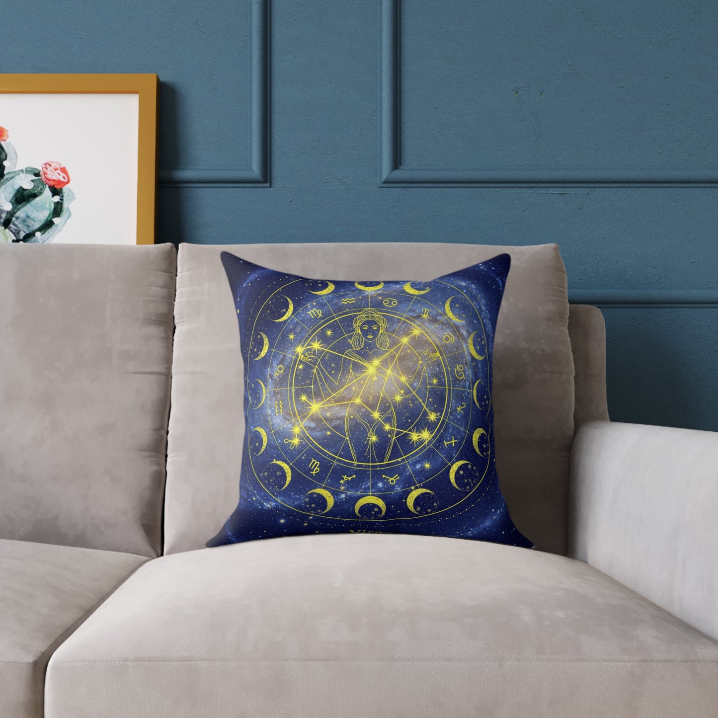 Square Poly Canvas Pillow