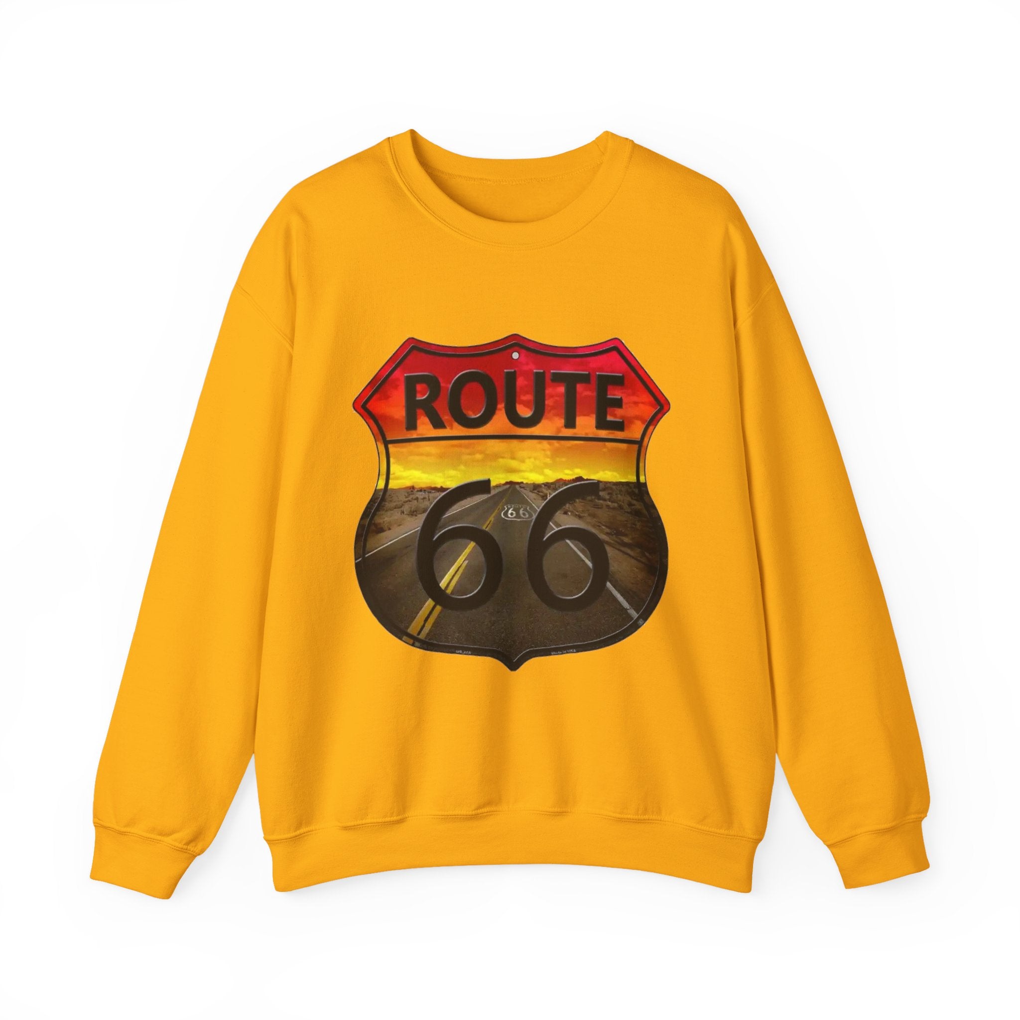 Route 66 Adventure Crewneck Sweatshirt - Unisex Heavy Blend™