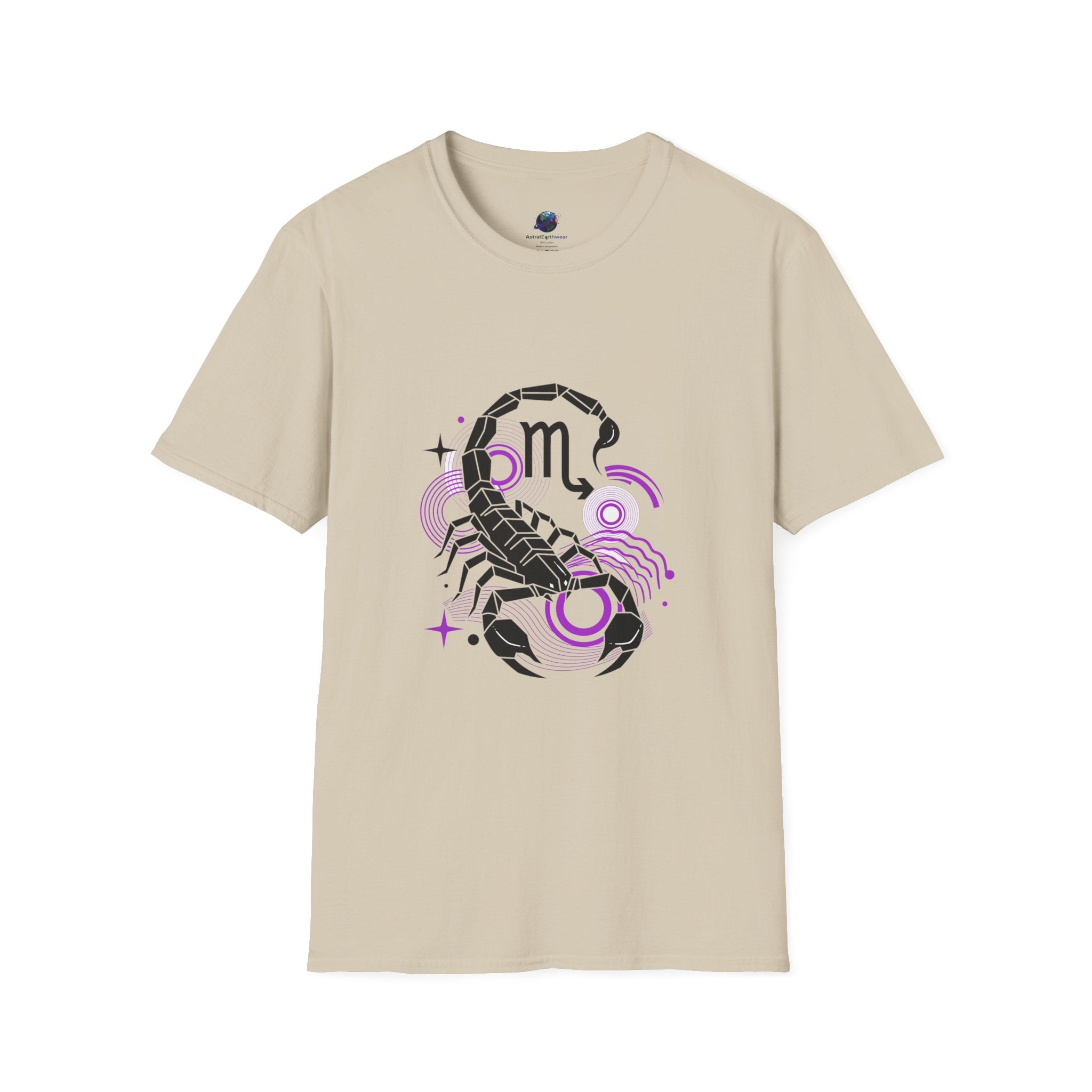 Scorpio Zodiac T-Shirt | Astrology Gift, Horoscope Tee, Unisex Softstyle Shirt, Birthday Present, Horoscope Apparel