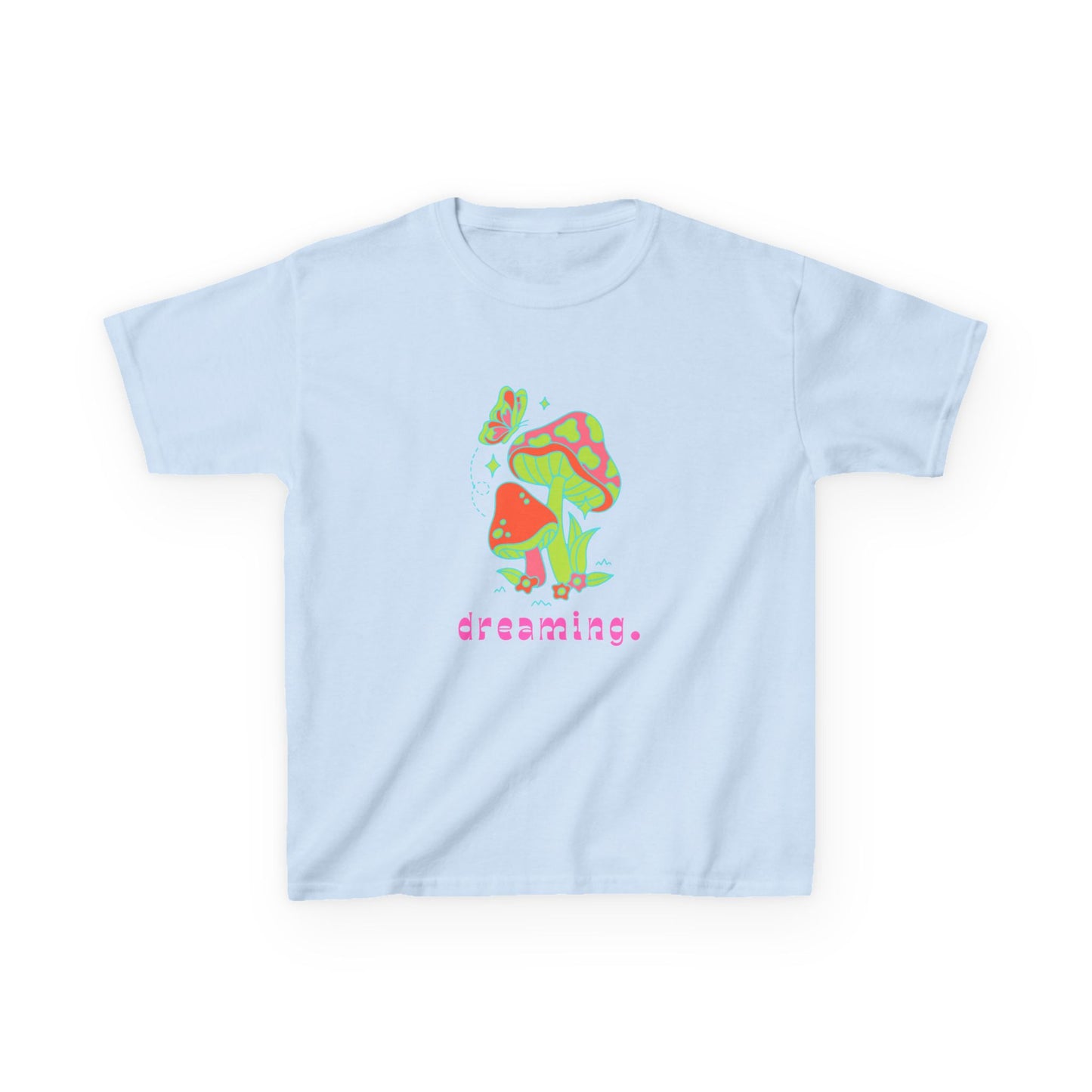 Kids Dreaming T-Shirt, Fun Kids Tee, Playful Cotton T-Shirt, Gift for Kids, Summer Tee, Whimsical Kids Apparel