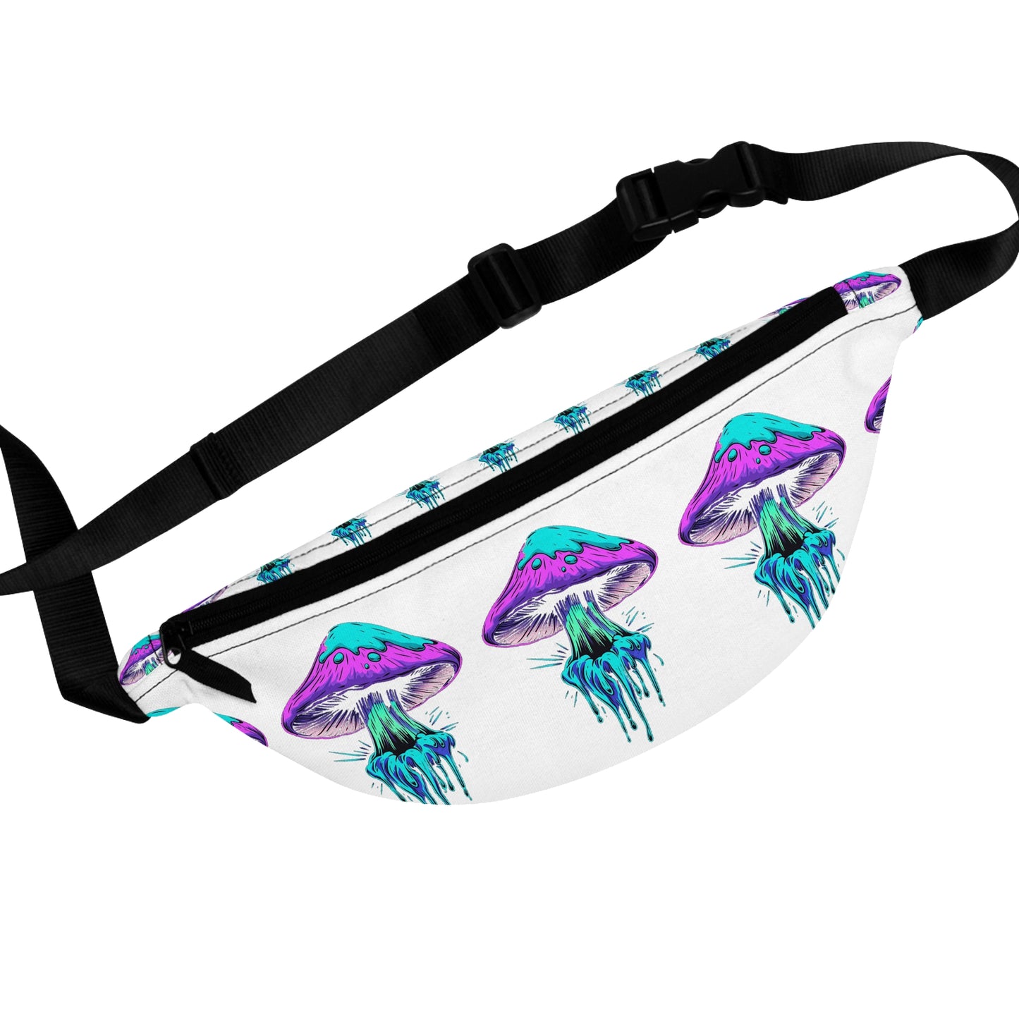Colorful Jellyfish Fanny Pack, Trendy Waist Bag, Summer Accessory, Festival Essentials, Outdoor Adventure Bag, Unique Gift Idea