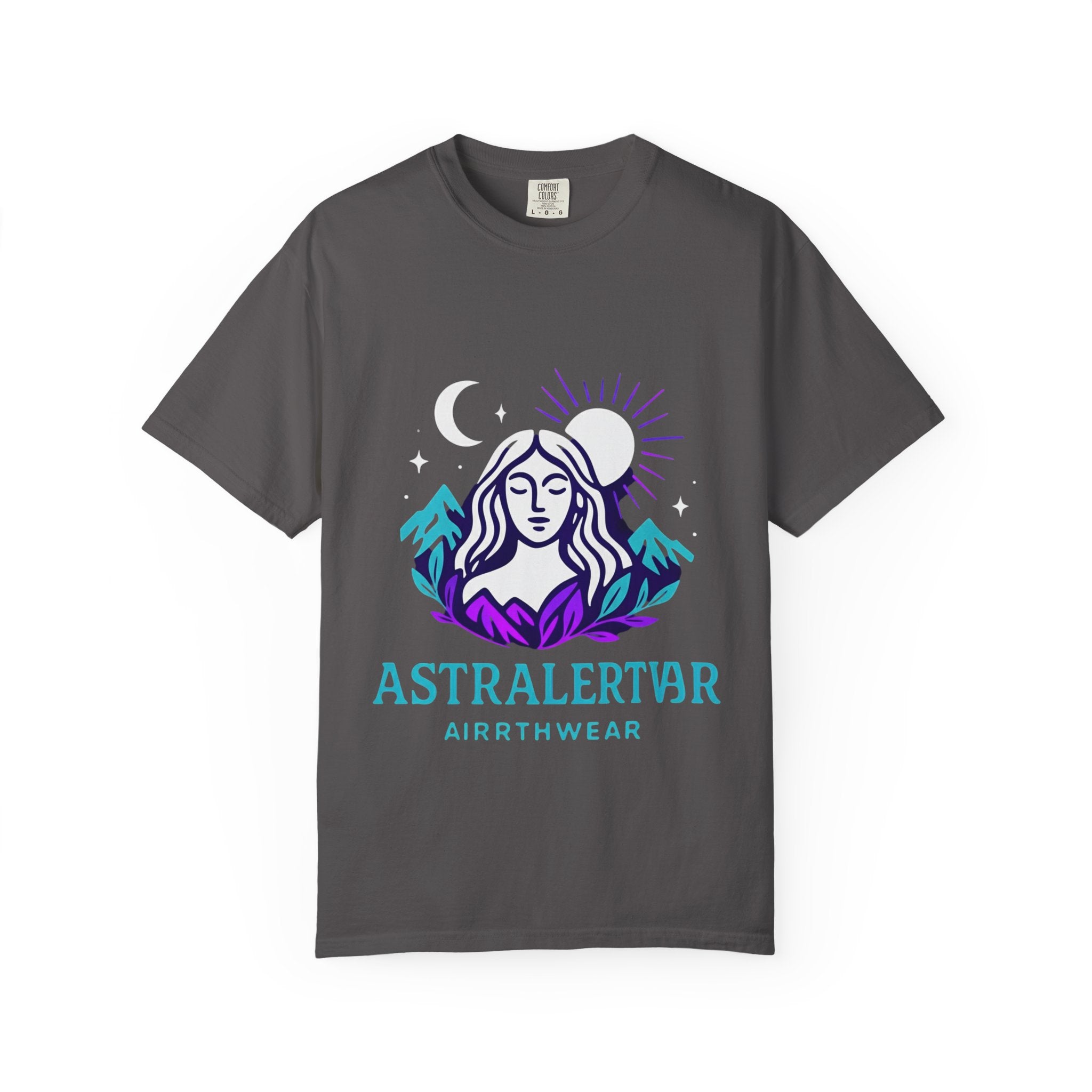 Astrology-Inspired Unisex Garment-Dyed T-Shirt, Celestial Graphic Tee, Retro Mountain T-Shirt, Festival Wear, Boho Vibe Shirt, Summer [...]