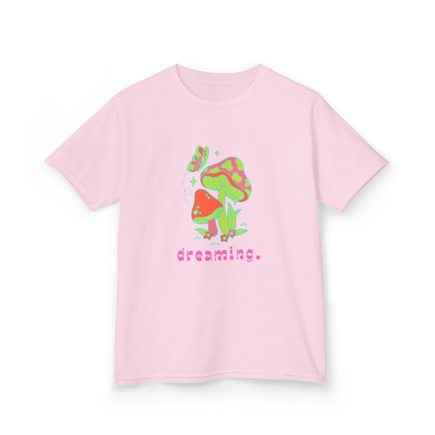 Kids Dreaming T-Shirt, Fun Kids Tee, Playful Cotton T-Shirt, Gift for Kids, Summer Tee, Whimsical Kids Apparel