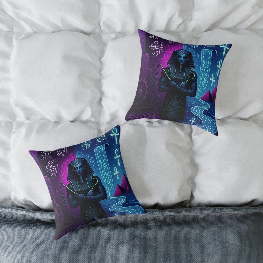 Square Poly Canvas Pillow