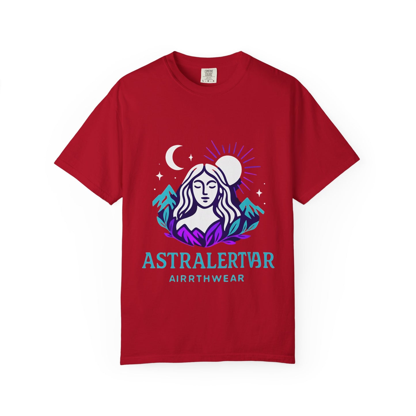 Astrology-Inspired Unisex Garment-Dyed T-Shirt, Celestial Graphic Tee, Retro Mountain T-Shirt, Festival Wear, Boho Vibe Shirt, Summer [...]