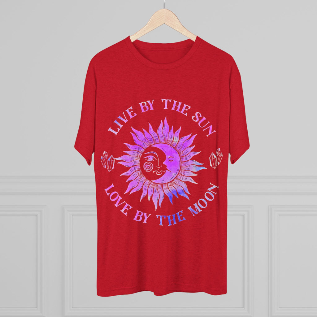 Live By The Sun, Love By The Moon T-Shirt, Unisex Graphic Tee, Astrology Shirt, Spiritual Apparel, Gift for Star Lovers