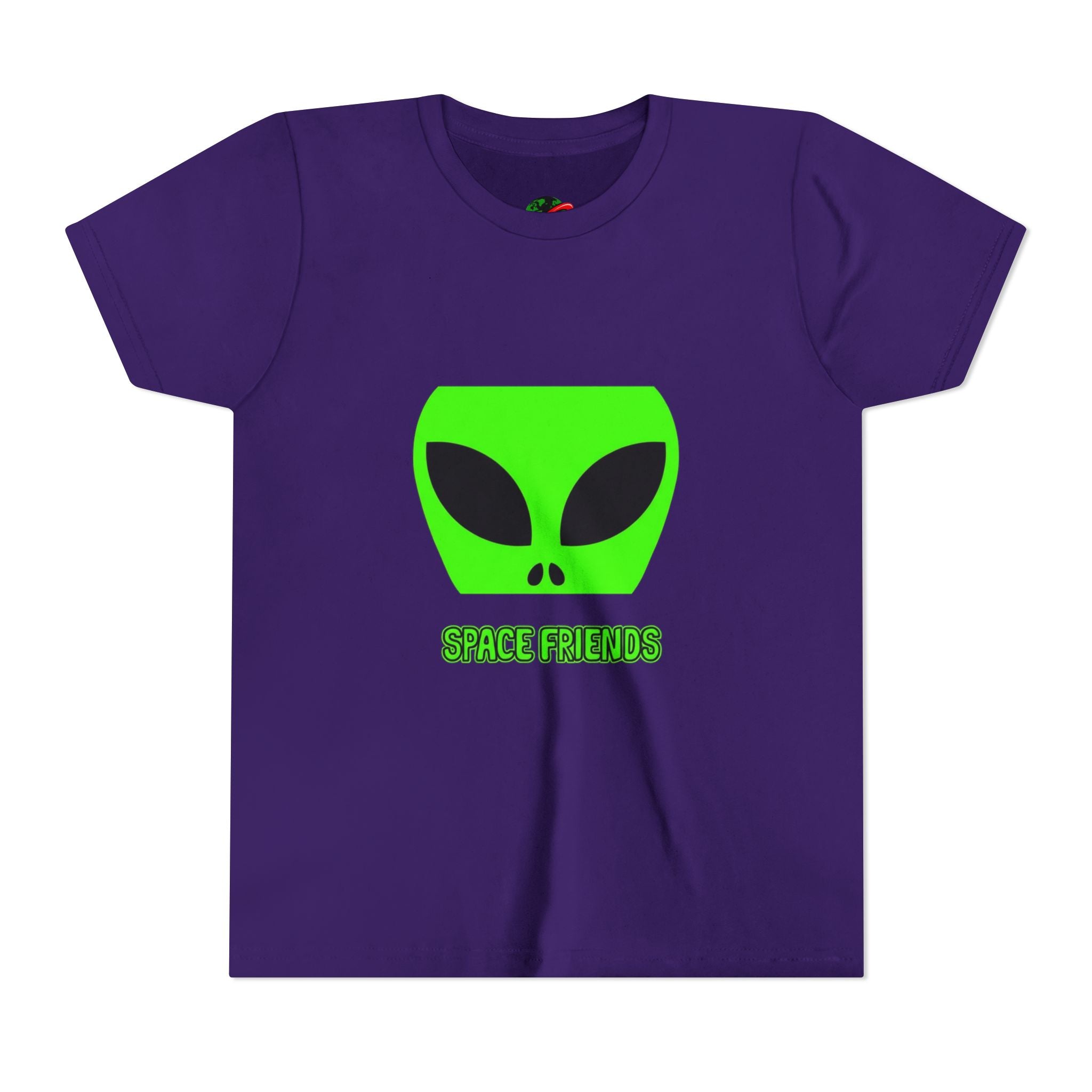 Space Friends Youth Tee, Alien Graphic T-Shirt, Fun Kids Tee, Science Fiction Gift, Space Lover Shirt