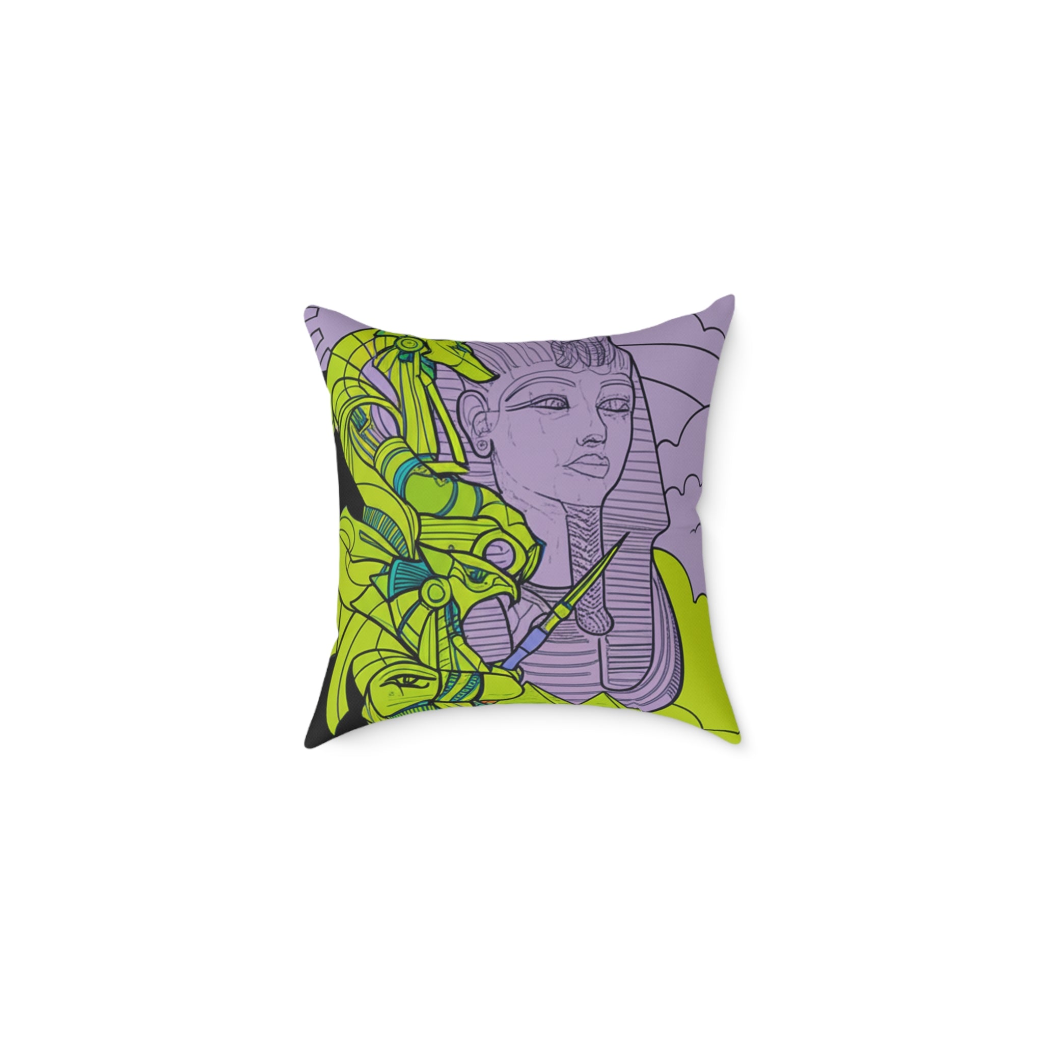 Square Poly Canvas Pillow