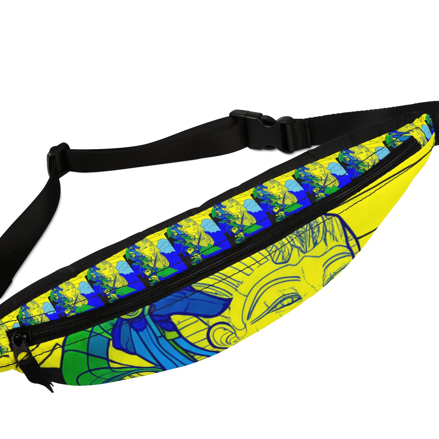 Vibrant Egyptian Art Fanny Pack - Festival Ready, Travel Companion, Unique Gift for Historians, Perfect for Summer Adventures, Trendy [...]