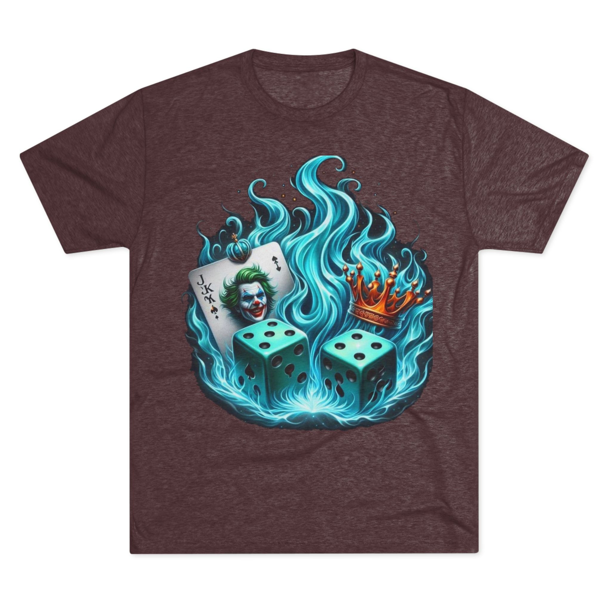 Gaming-Inspired Crew Tee: Joker Design, Cool Graphic T-Shirt, Casual Wear for Gamers, Perfect Gift for Game Night, Unique Collectible