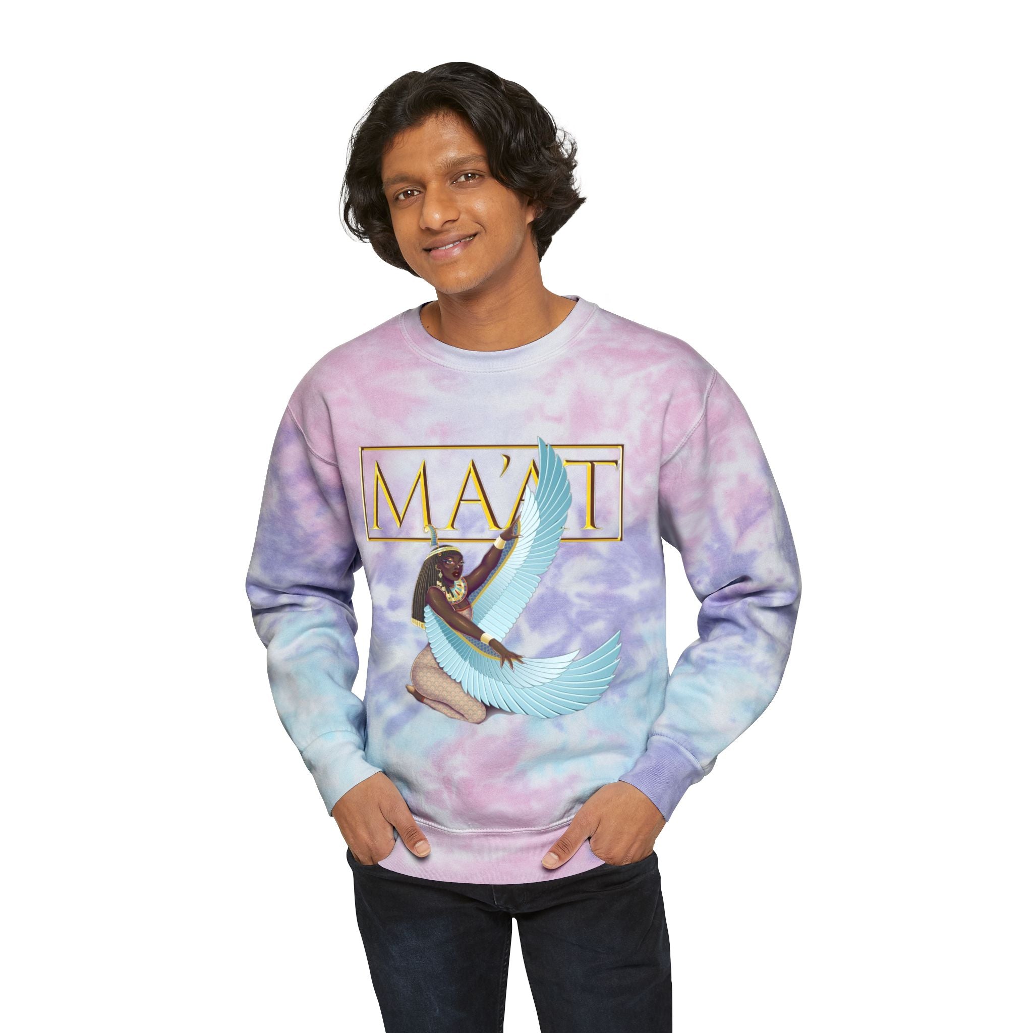 Aesthetic Tie-Dye Sweatshirt for Comfort Lovers, Unisex Apparel, Stylish Gift for Her/Him, Cozy Layering for All Occasions, Fashion [...]