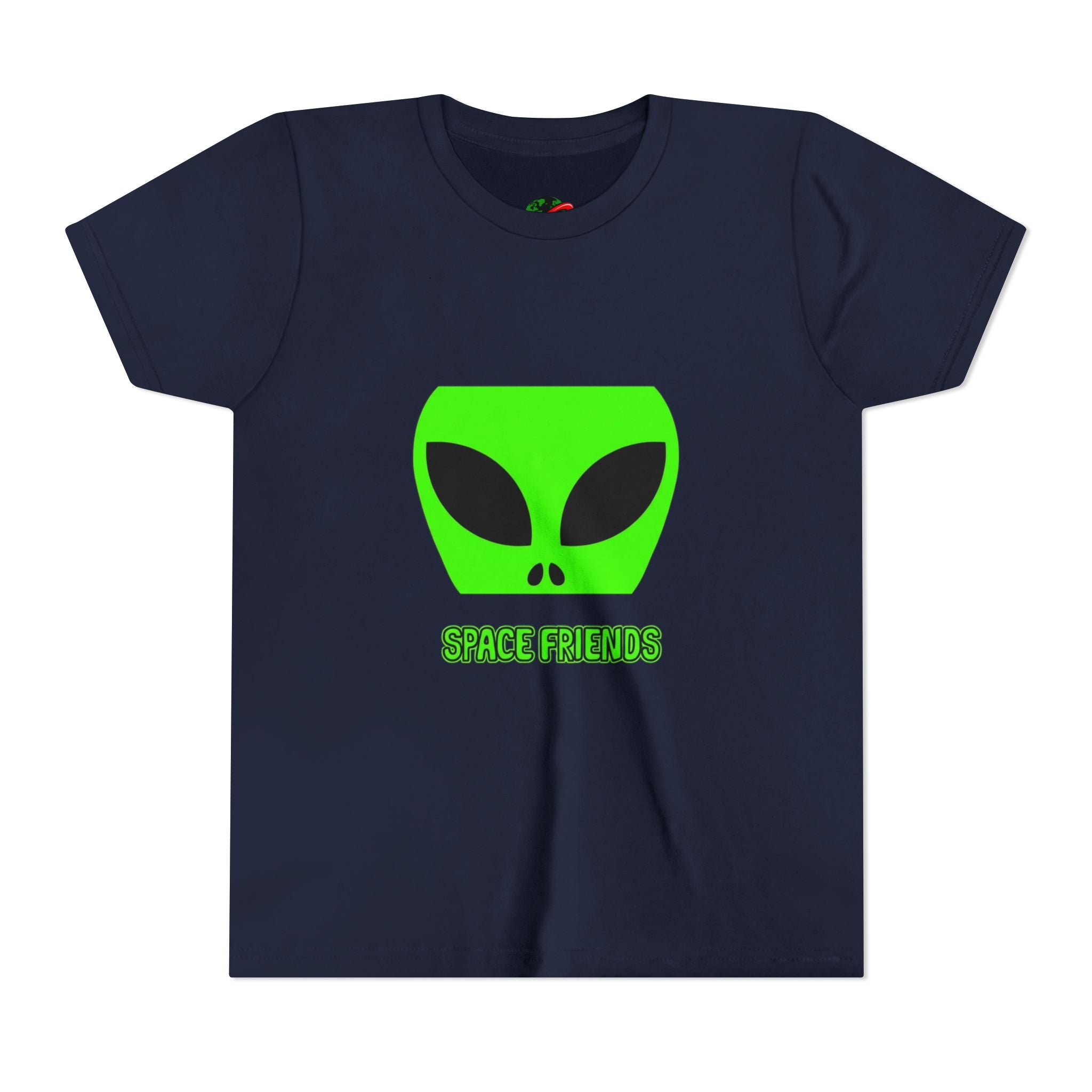 Space Friends Youth Tee, Alien Graphic T-Shirt, Fun Kids Tee, Science Fiction Gift, Space Lover Shirt