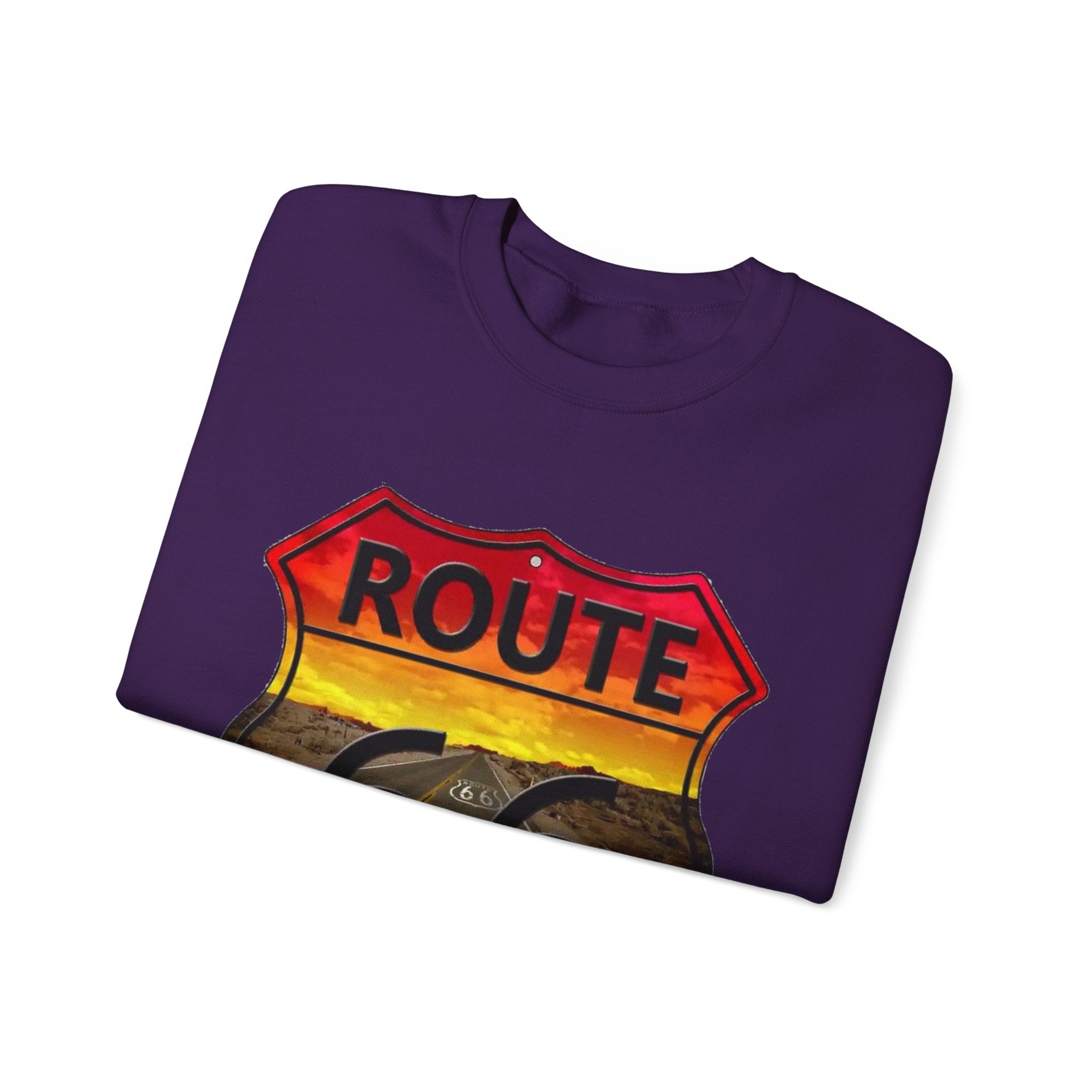 Route 66 Adventure Crewneck Sweatshirt - Unisex Heavy Blend™