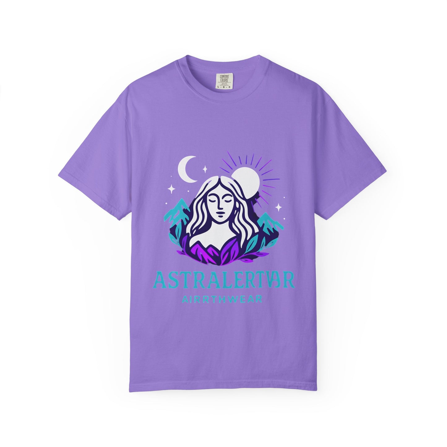 Astrology-Inspired Unisex Garment-Dyed T-Shirt, Celestial Graphic Tee, Retro Mountain T-Shirt, Festival Wear, Boho Vibe Shirt, Summer [...]