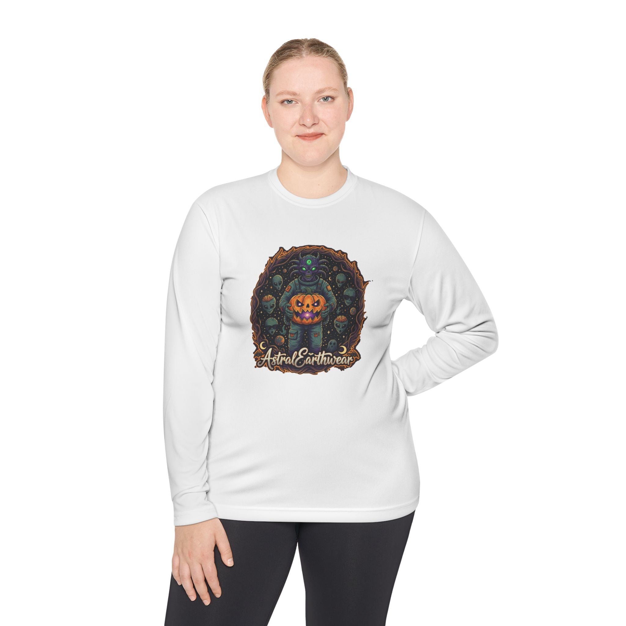 Autumn Vibes Long Sleeve Tee - Cozy Unisex Shirt, Fall Fashion, Halloween Ready, Perfect Gift for Pumpkin Lovers, Seasonal Comfort