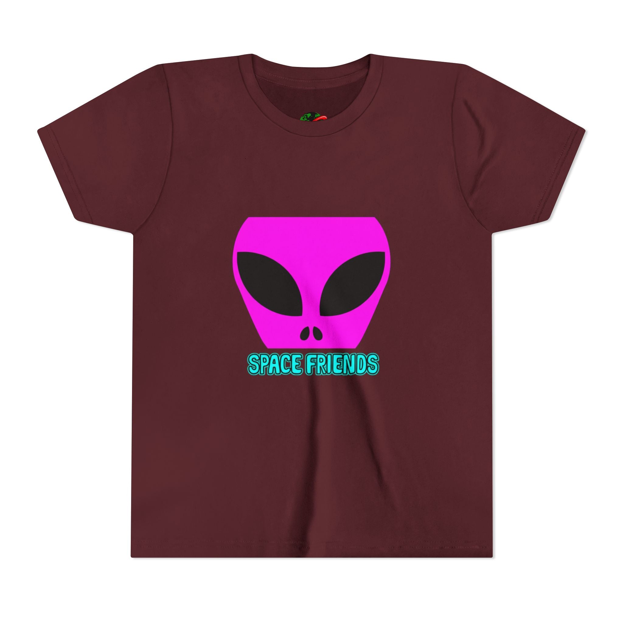 Alien Friends Youth Tee - Fun Graphic T-Shirt for Kids, UFO Lovers, Space Theme Shirt, Birthday Gift, Halloween Costume
