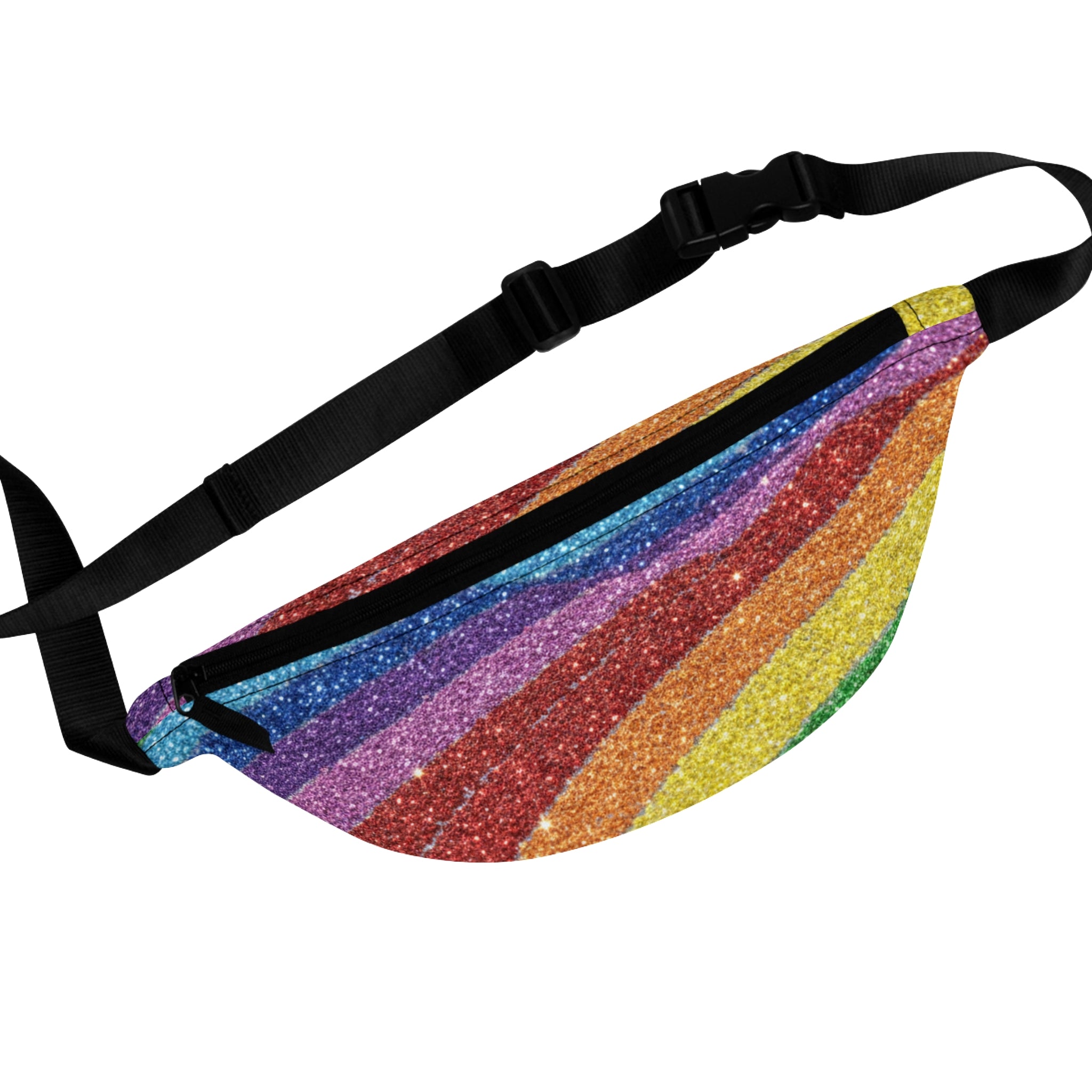 Colorful Rainbow Fanny Pack | Festival & Travel Accessory, LGBTQ+ Pride Bag, Outdoor Gear, Concert Essentials, Vibrant Waist Bag
