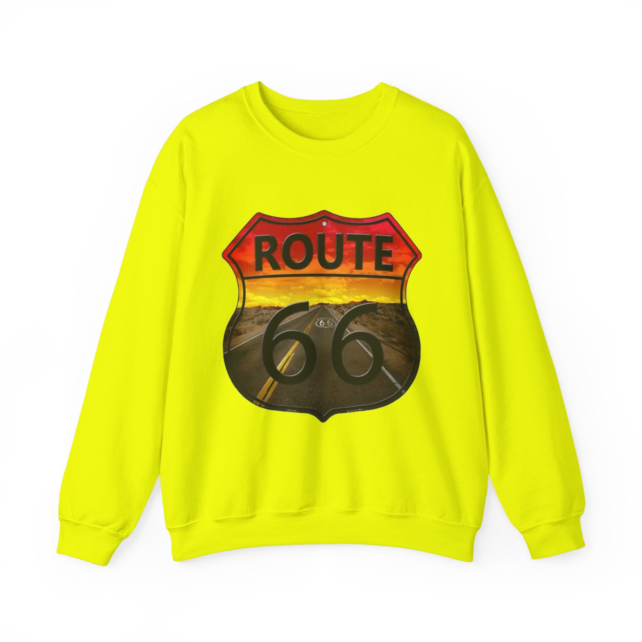 Route 66 Adventure Crewneck Sweatshirt - Unisex Heavy Blend™