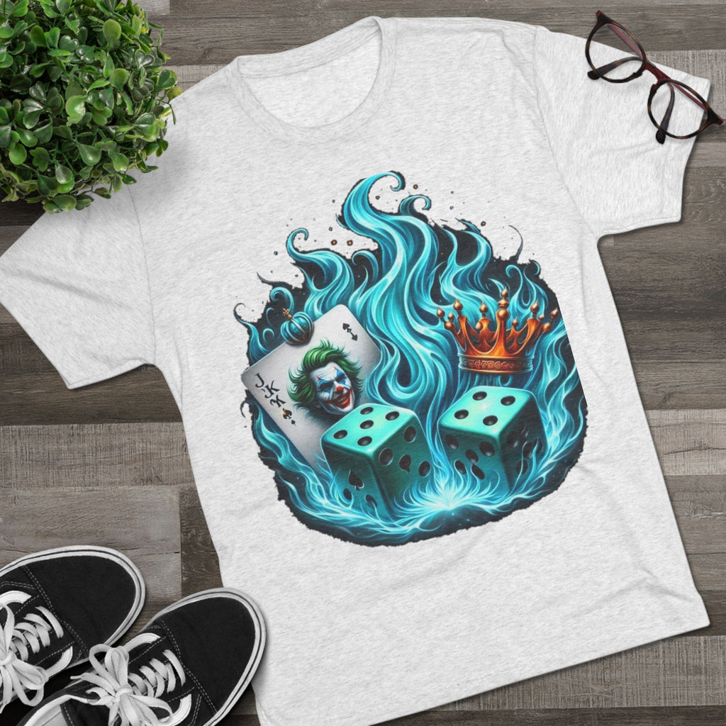 Gaming-Inspired Crew Tee: Joker Design, Cool Graphic T-Shirt, Casual Wear for Gamers, Perfect Gift for Game Night, Unique Collectible