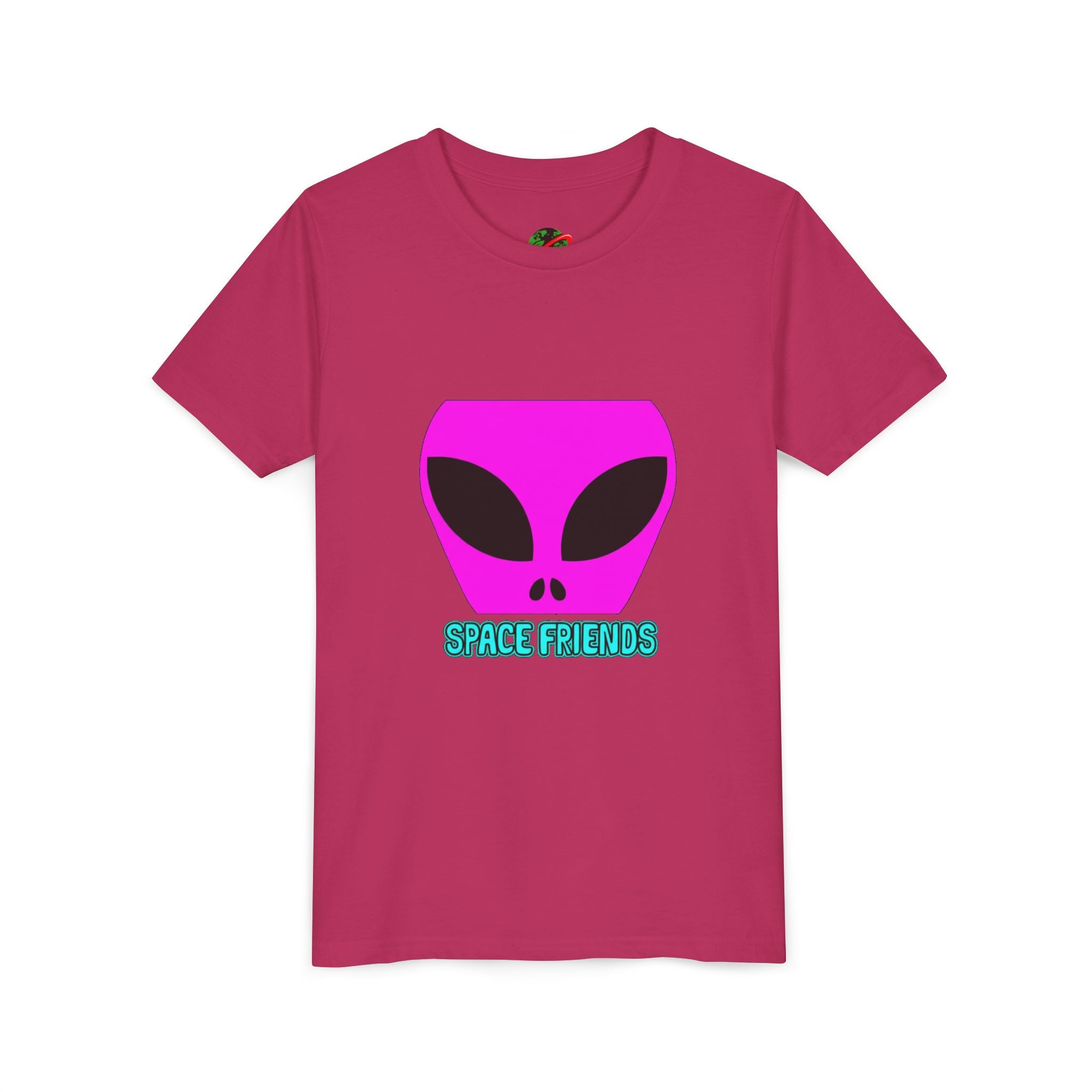 Alien Friends Youth Tee - Fun Graphic T-Shirt for Kids, UFO Lovers, Space Theme Shirt, Birthday Gift, Halloween Costume