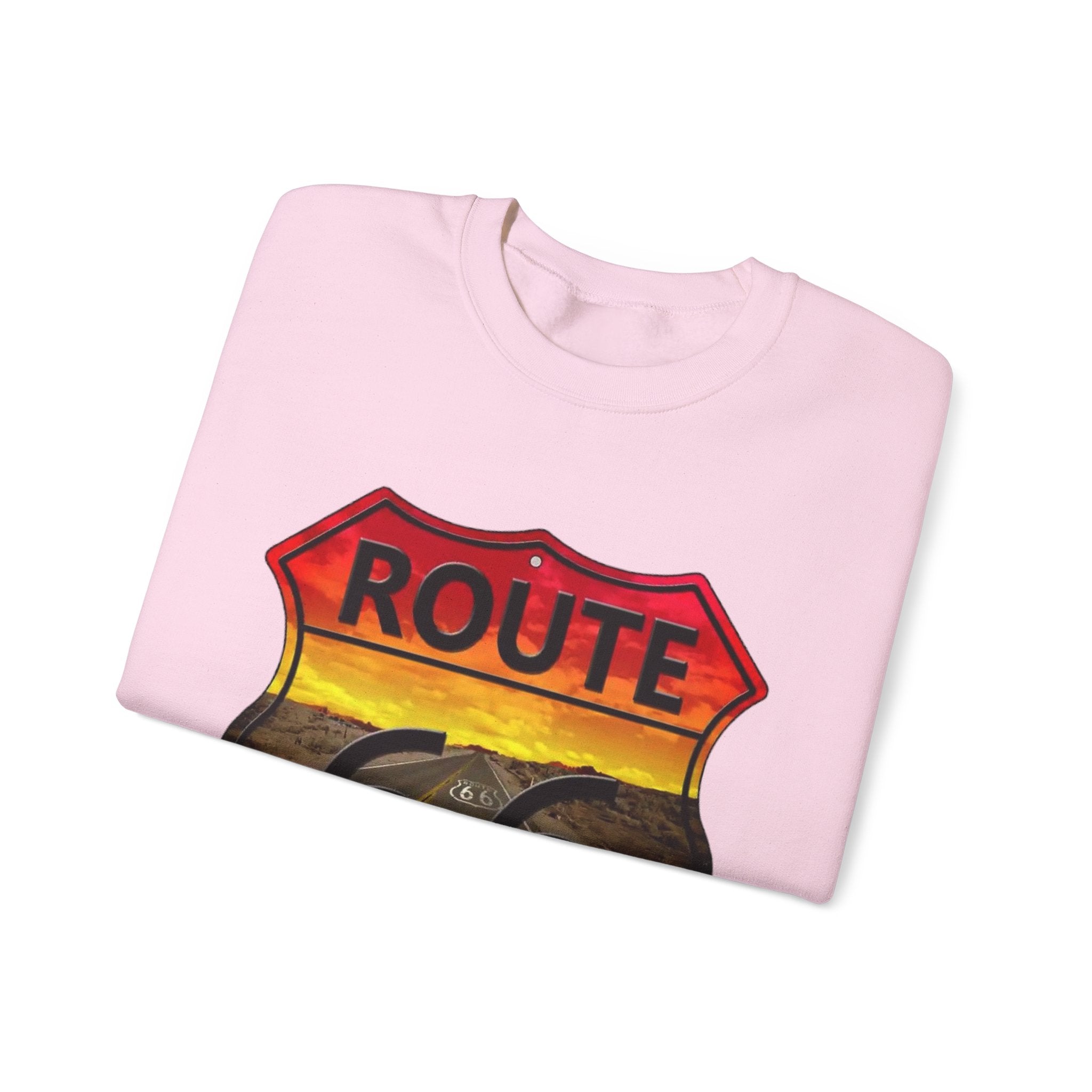 Route 66 Adventure Crewneck Sweatshirt - Unisex Heavy Blend™